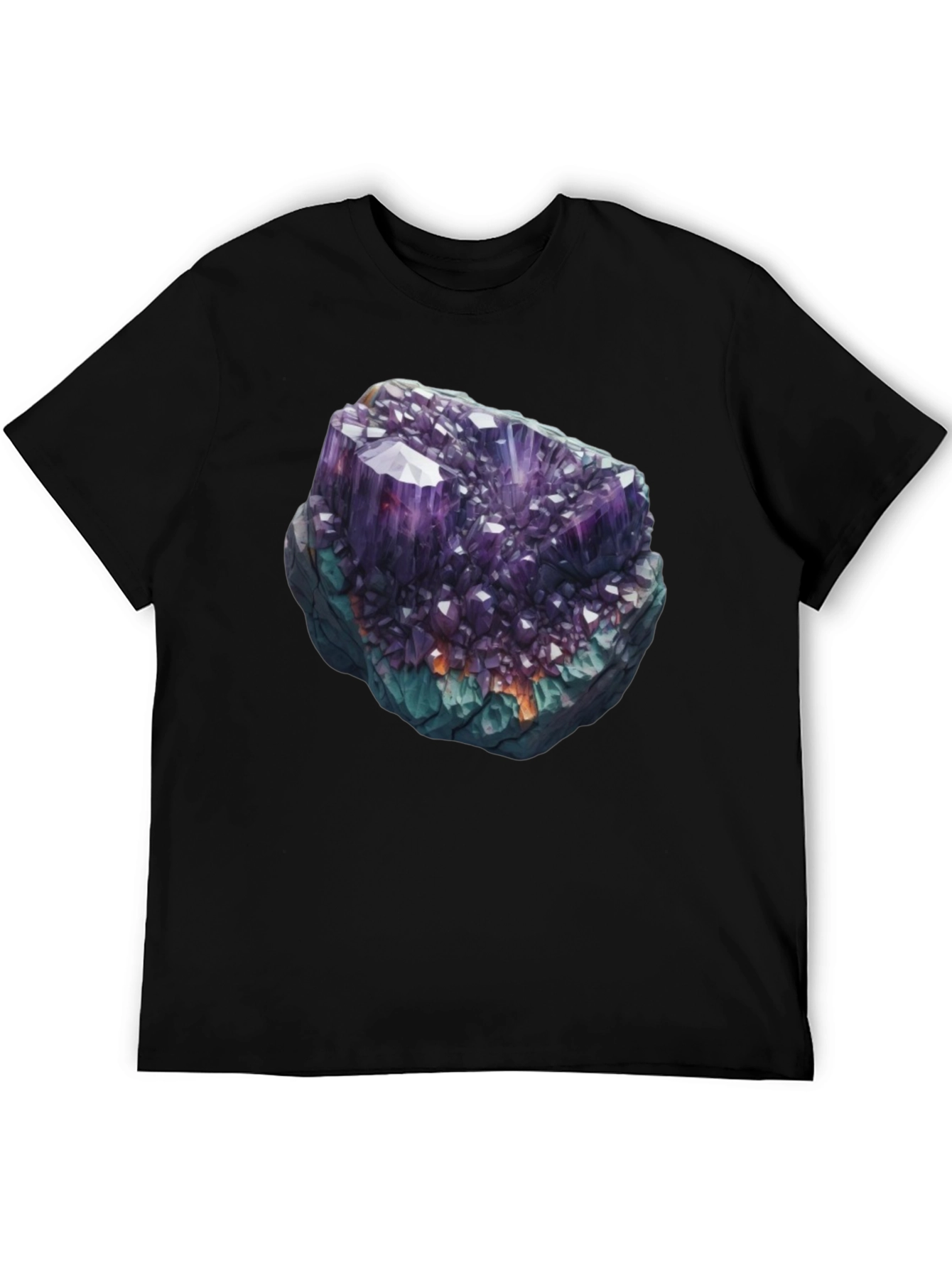 Amethyst Crystal Graphic T-Shirt