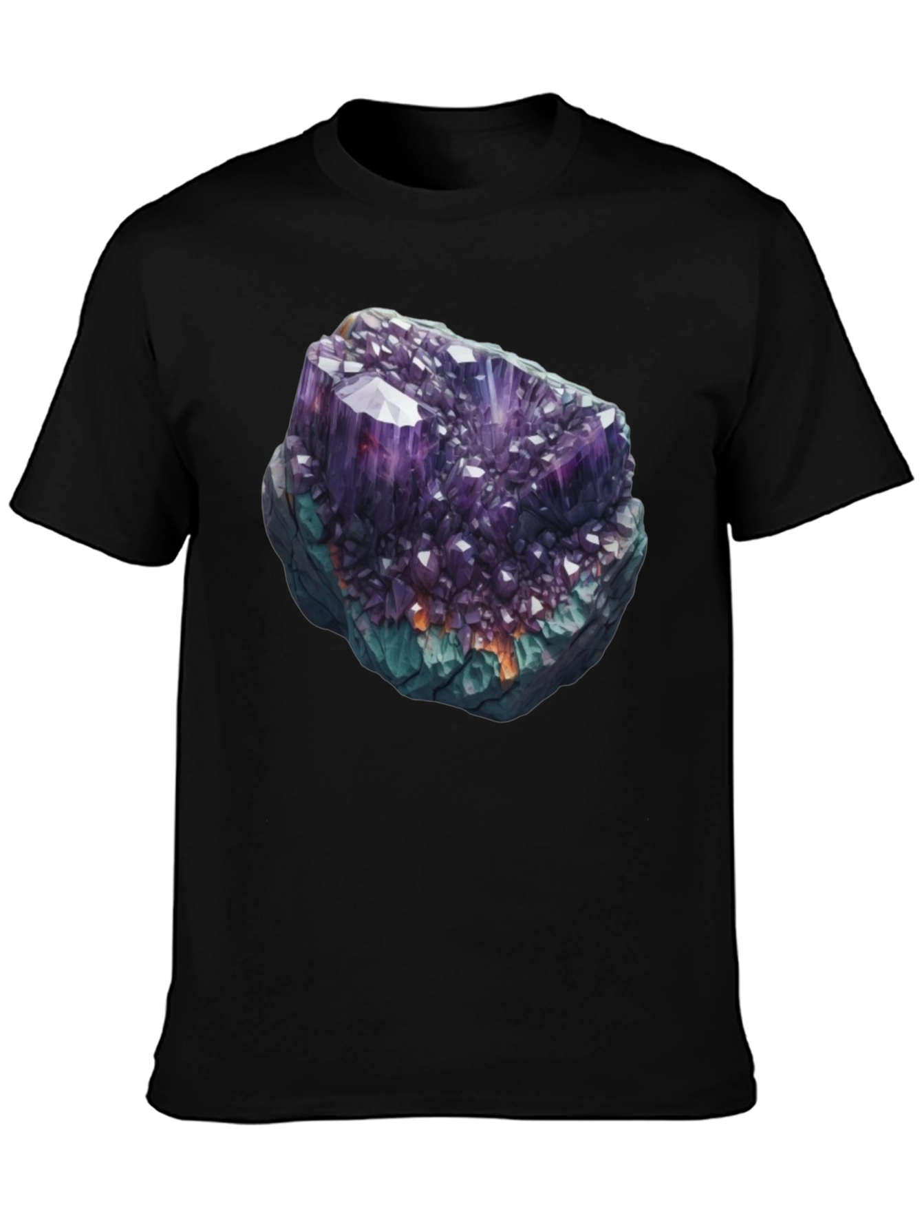 Amethyst Crystal Graphic T-Shirt
