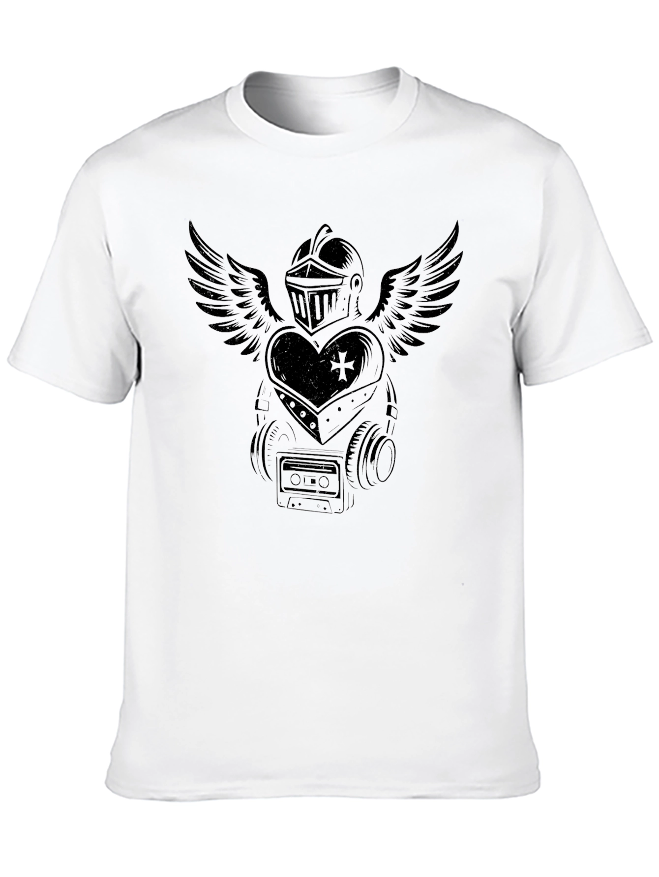 Knight Heart Cassette T-Shirt