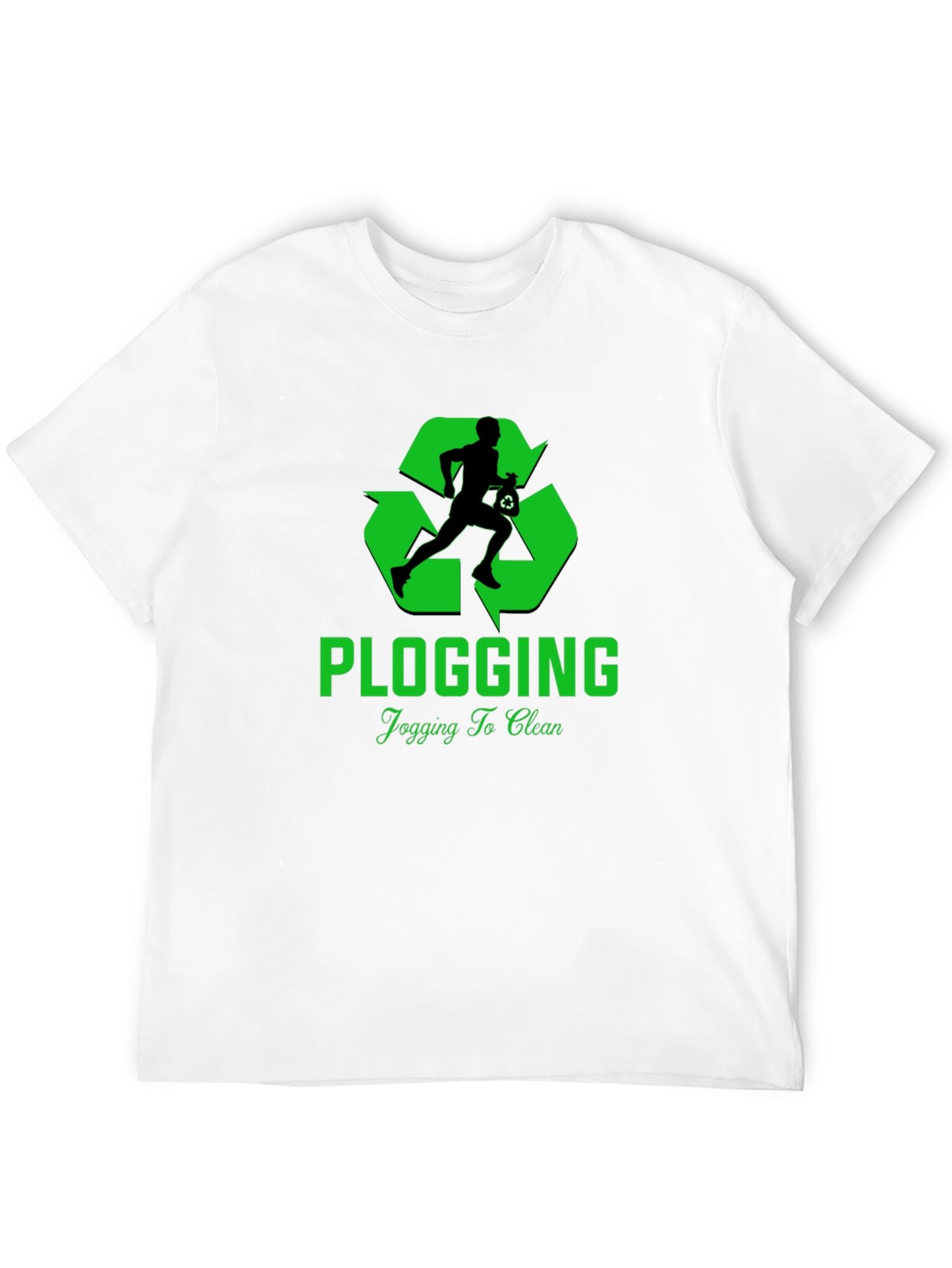 Eco-Friendly Plogging T-Shirt - Jogging To Clean