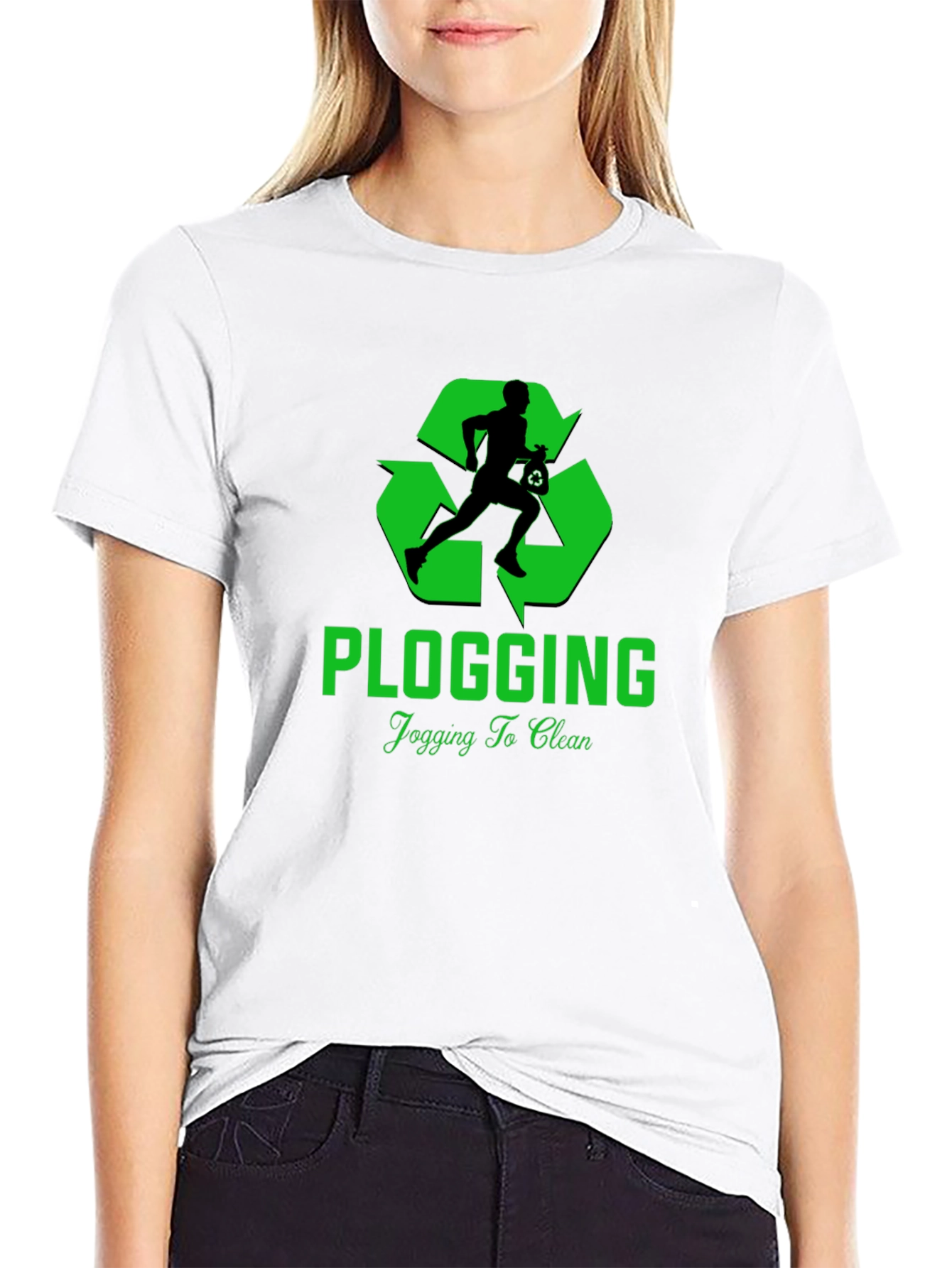 Eco-Friendly Plogging T-Shirt - Jogging To Clean