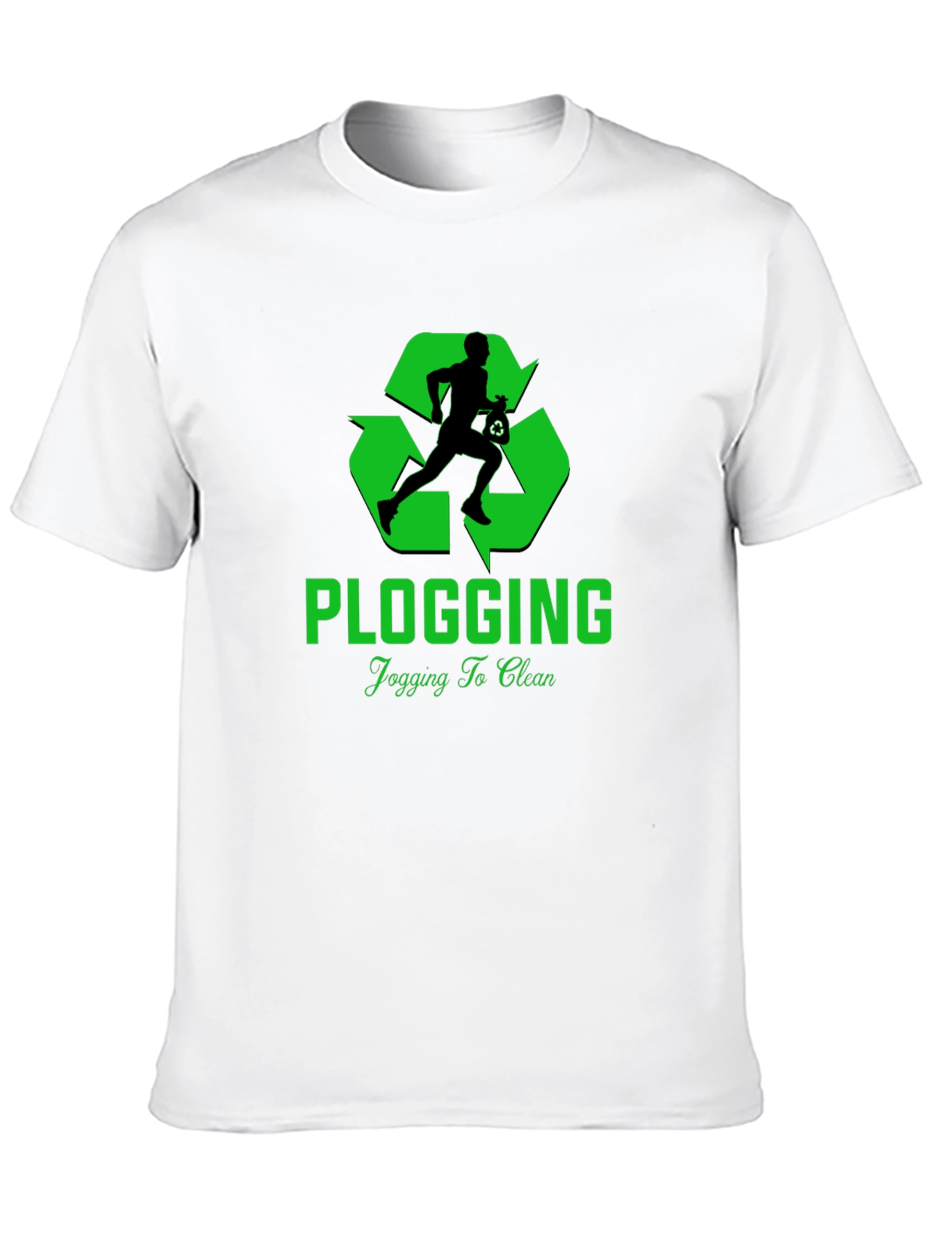 Eco-Friendly Plogging T-Shirt - Jogging To Clean