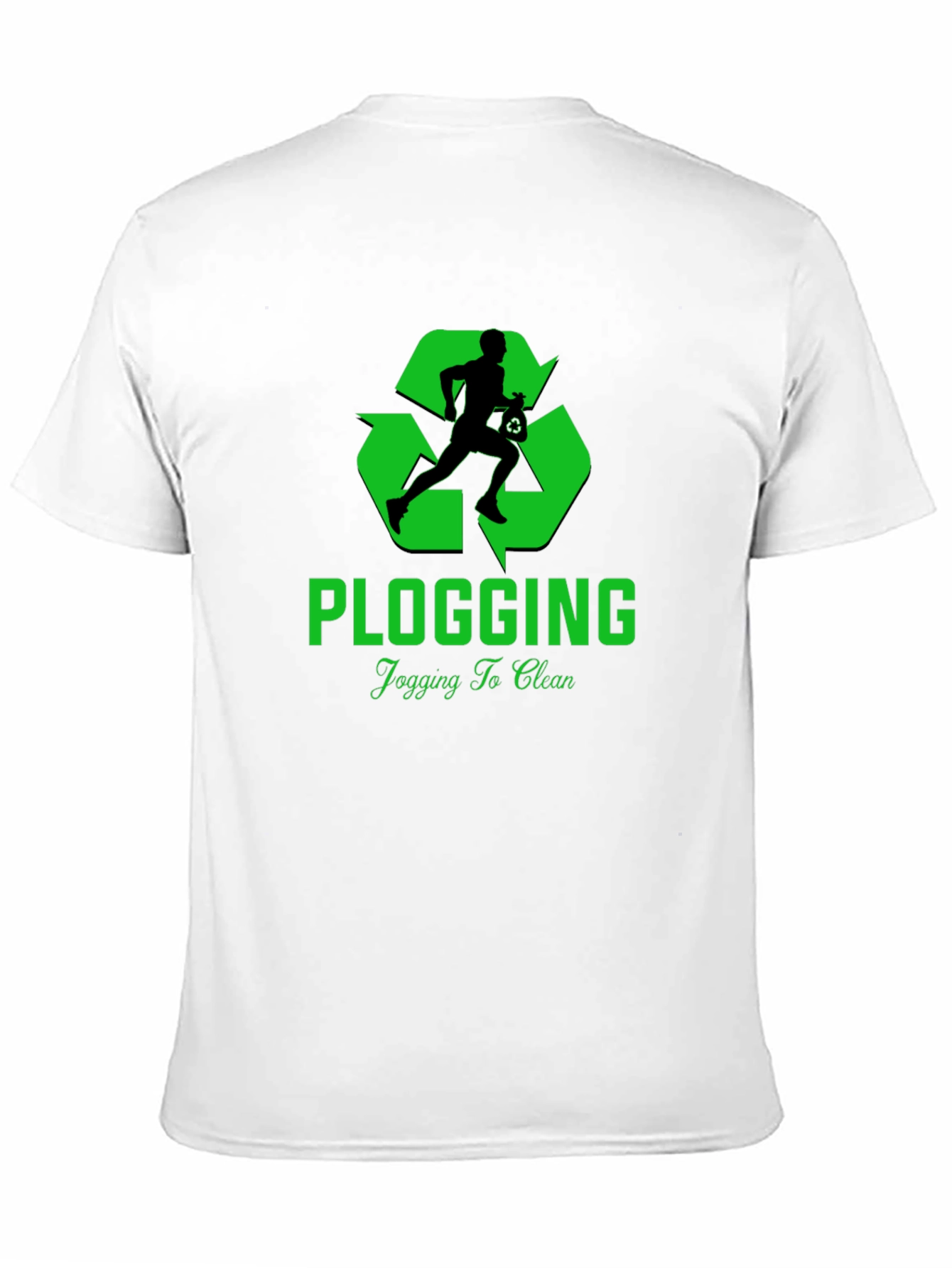 Eco-Friendly Plogging T-Shirt - Jogging To Clean