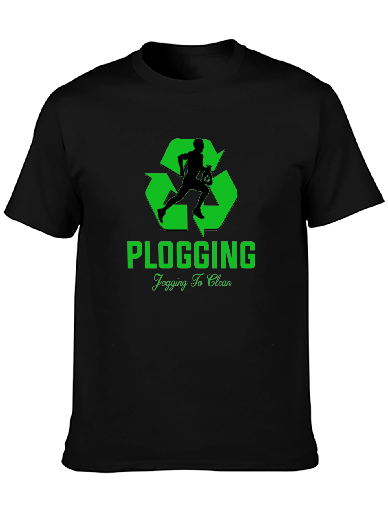 Eco-Friendly Plogging T-Shirt - Jogging To Clean