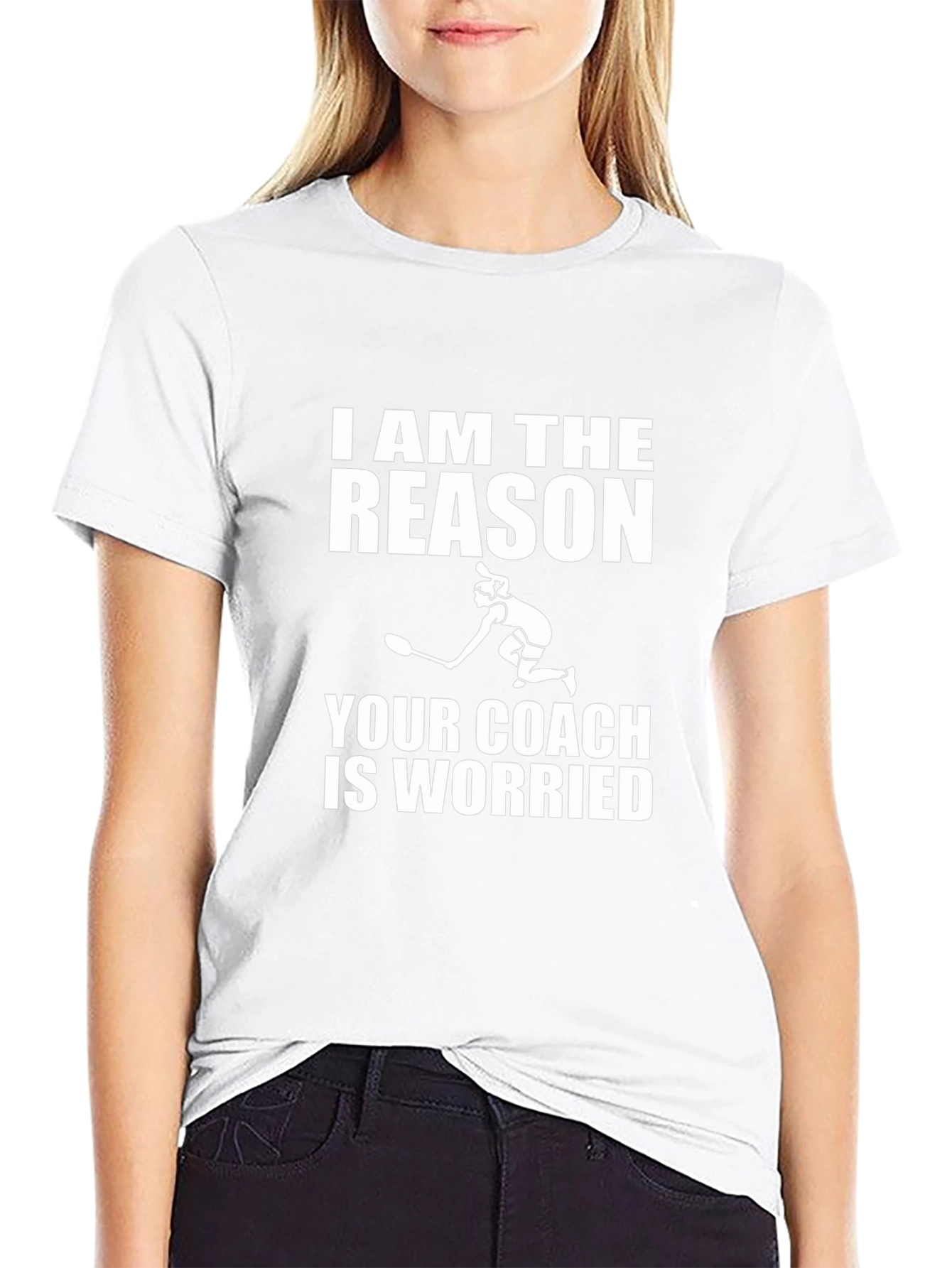 Funny Tennis Player T-Shirt - Coach Worry