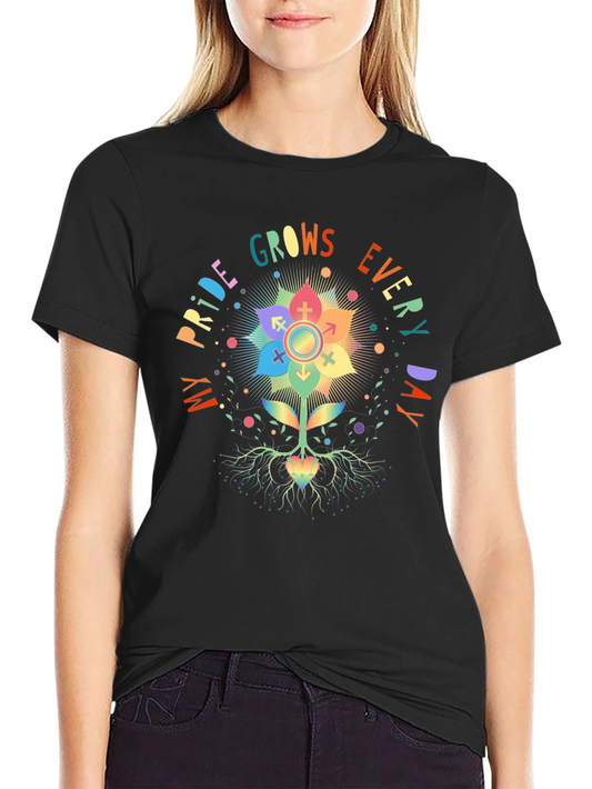 Pride Grows Everyday LGBTQ+ T-Shirt