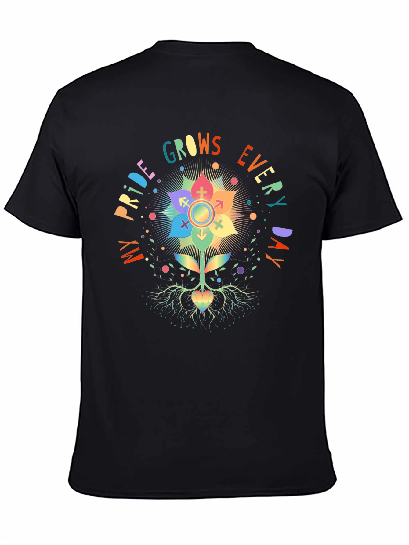 Pride Grows Everyday LGBTQ+ T-Shirt