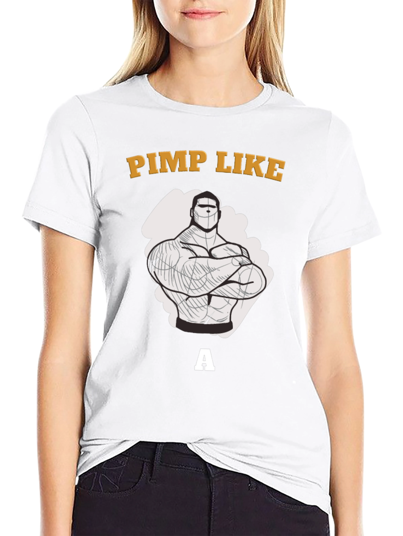 Pimp Like a Bodybuilder Graphic T-Shirt