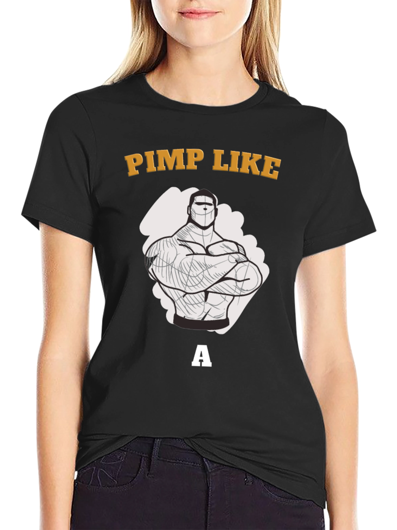 Pimp Like a Bodybuilder Graphic T-Shirt