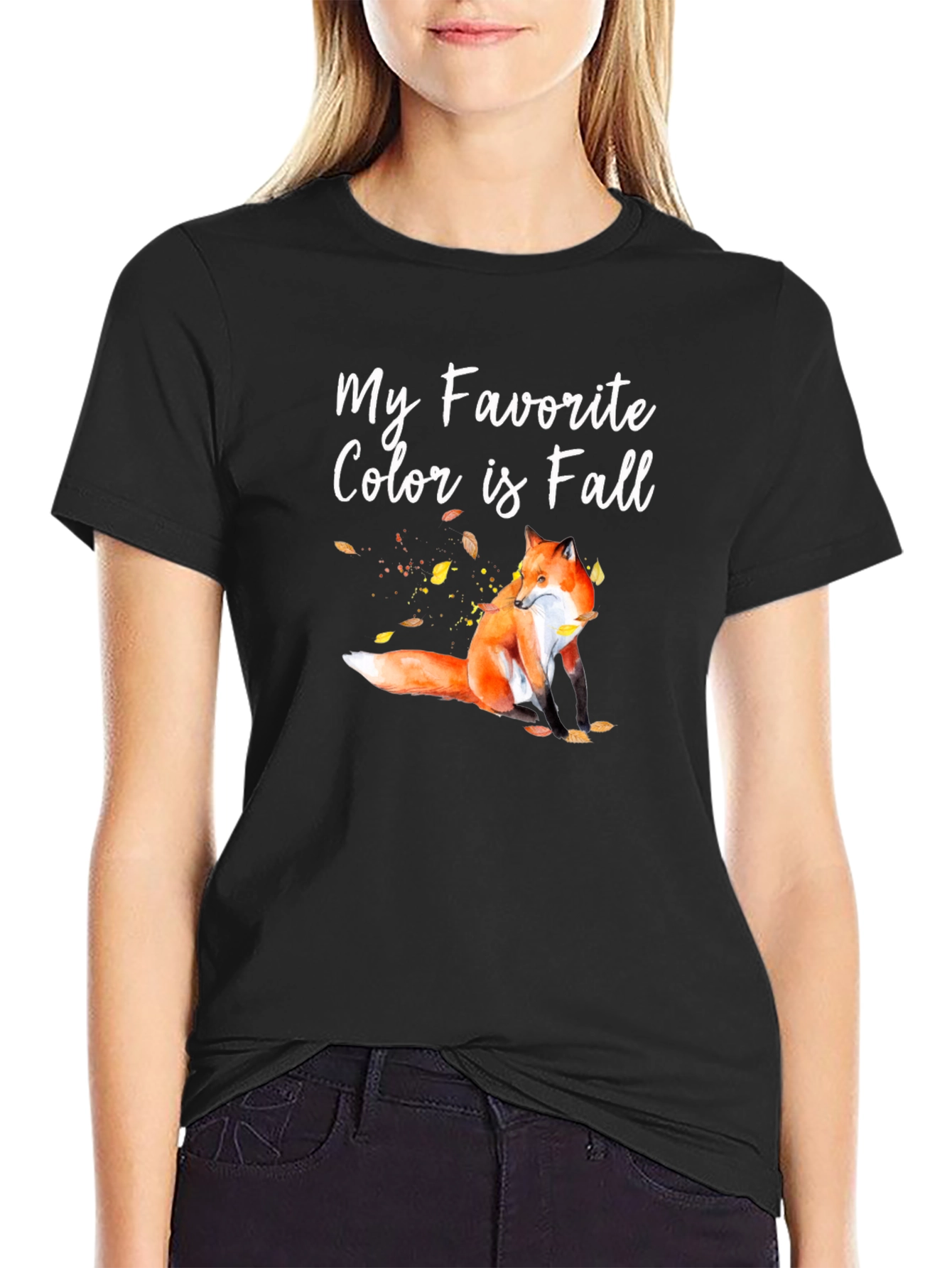 Fall Fox Graphic Tee