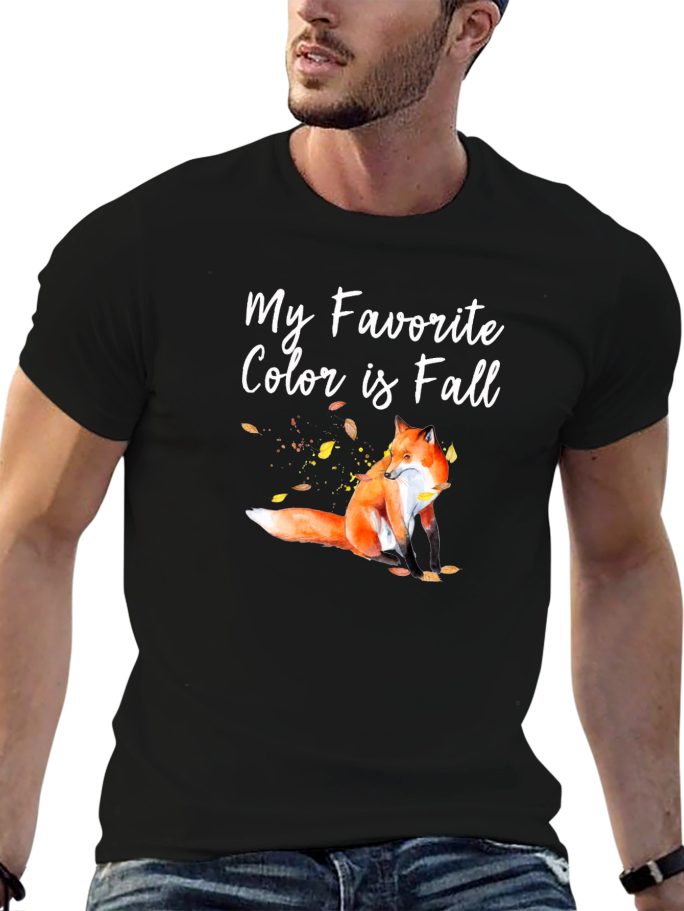 Fall Fox Graphic Tee