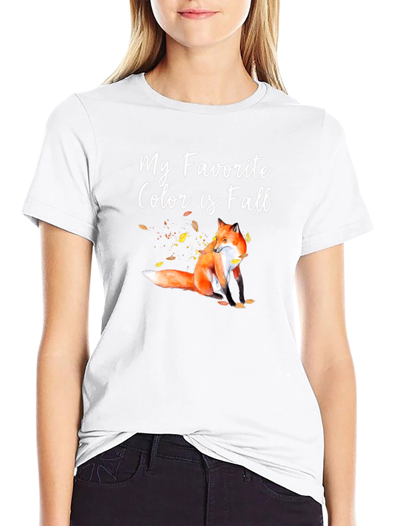 Fall Fox Graphic Tee