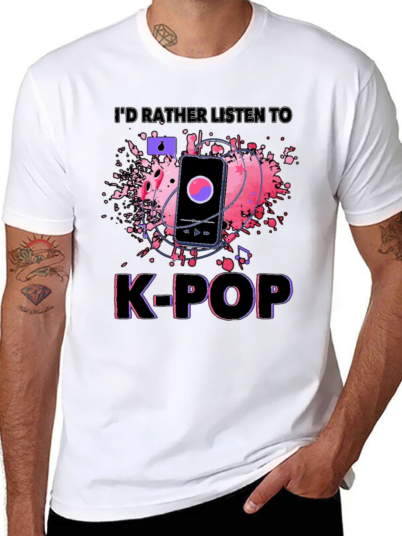 K-Pop Music T-Shirt
