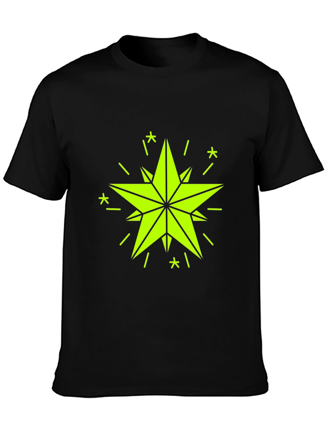 Star Graphic Black T-Shirt