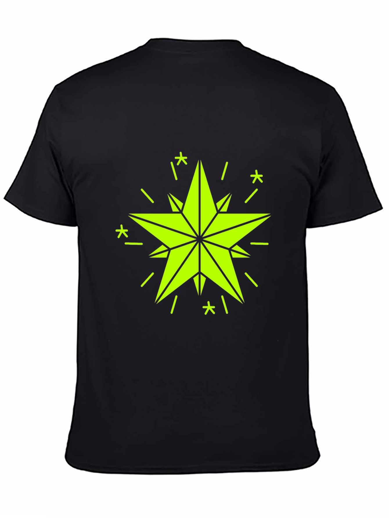 Star Graphic Black T-Shirt
