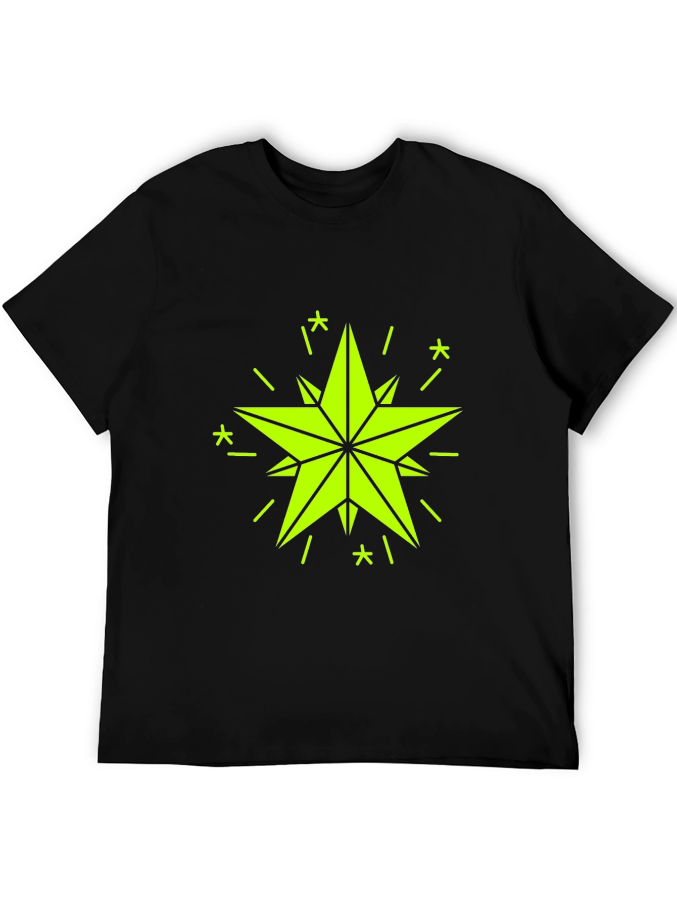 Star Graphic Black T-Shirt