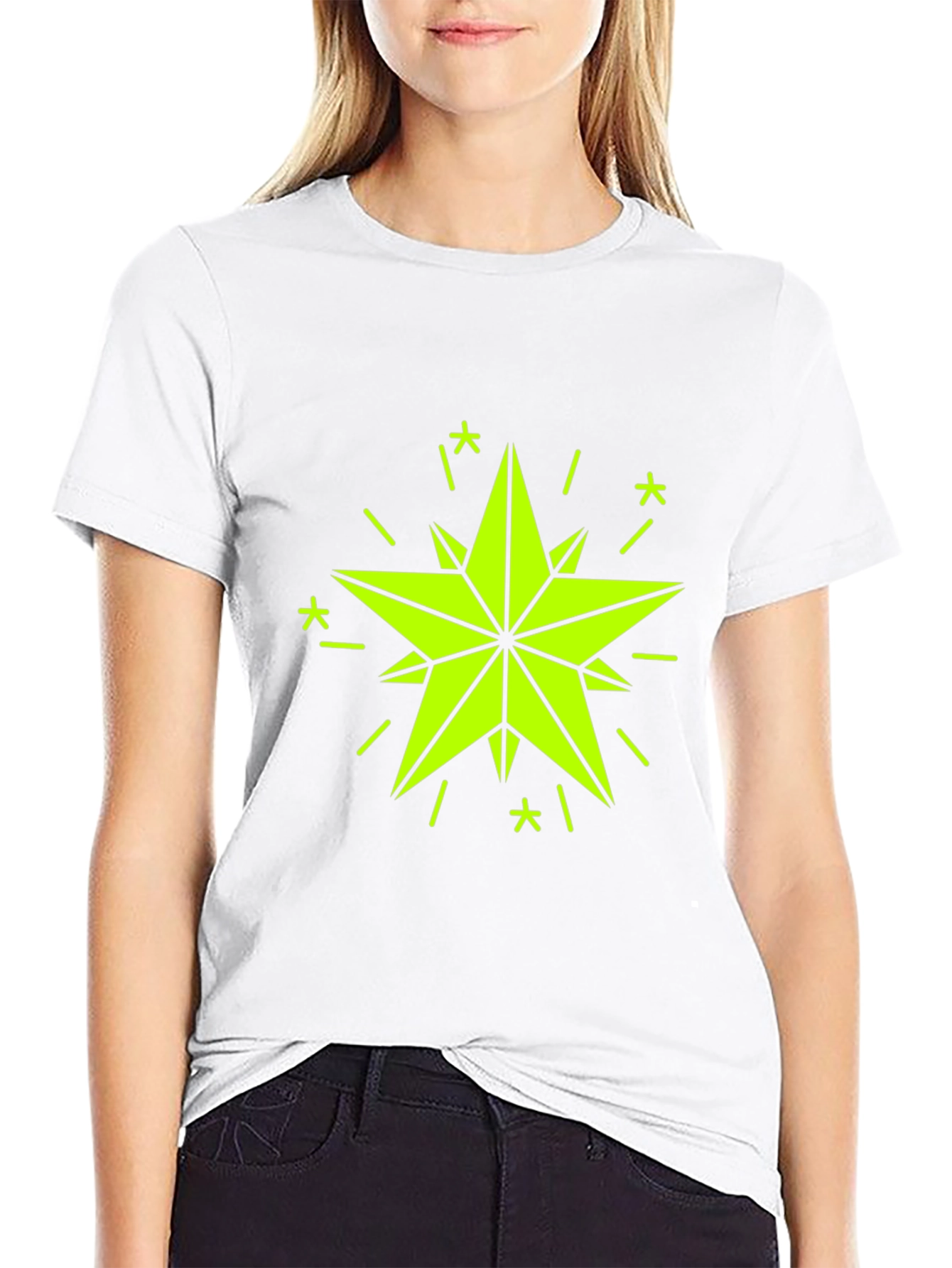 Star Graphic Black T-Shirt