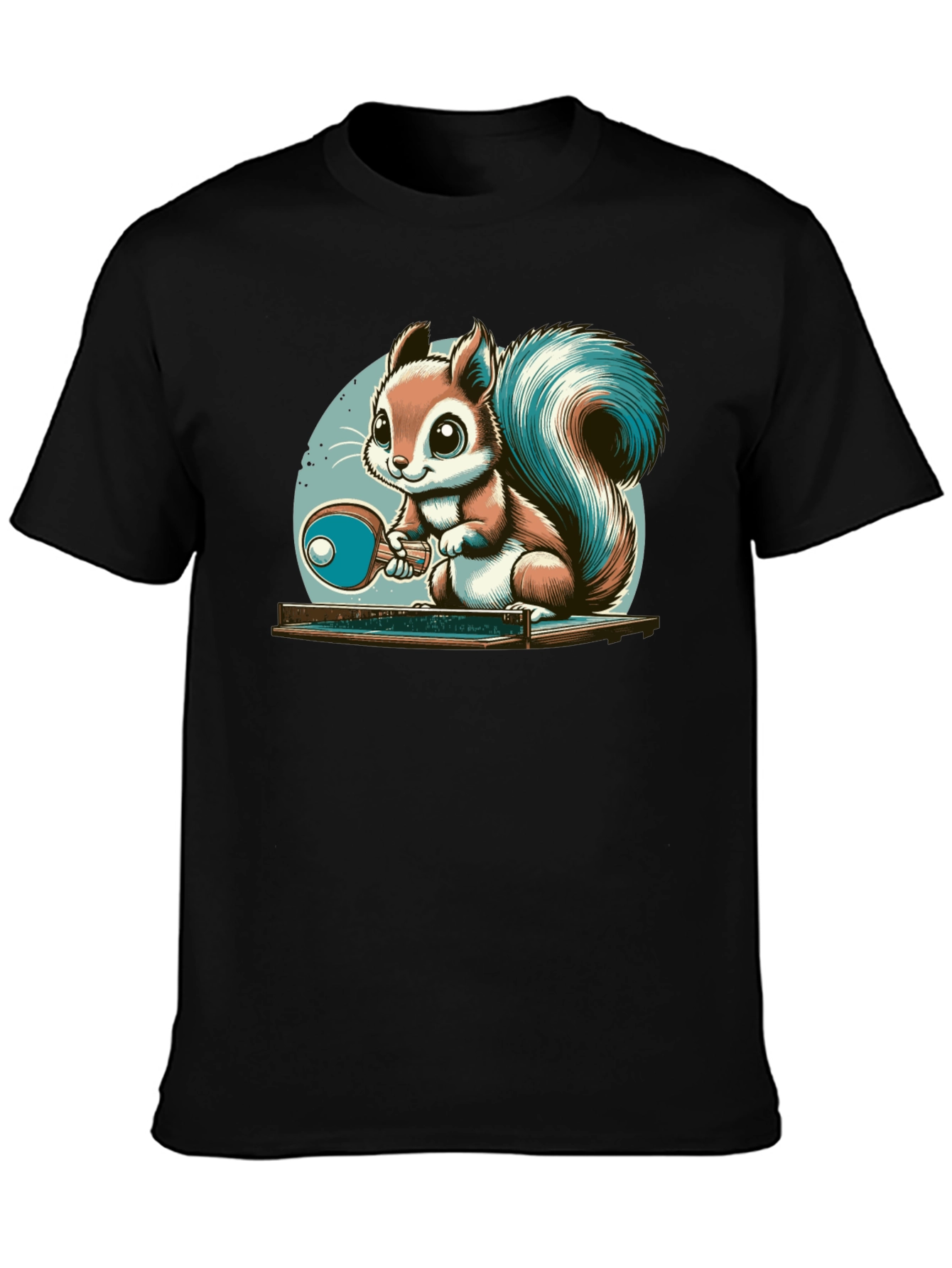 Squirrel Table Tennis T-Shirt