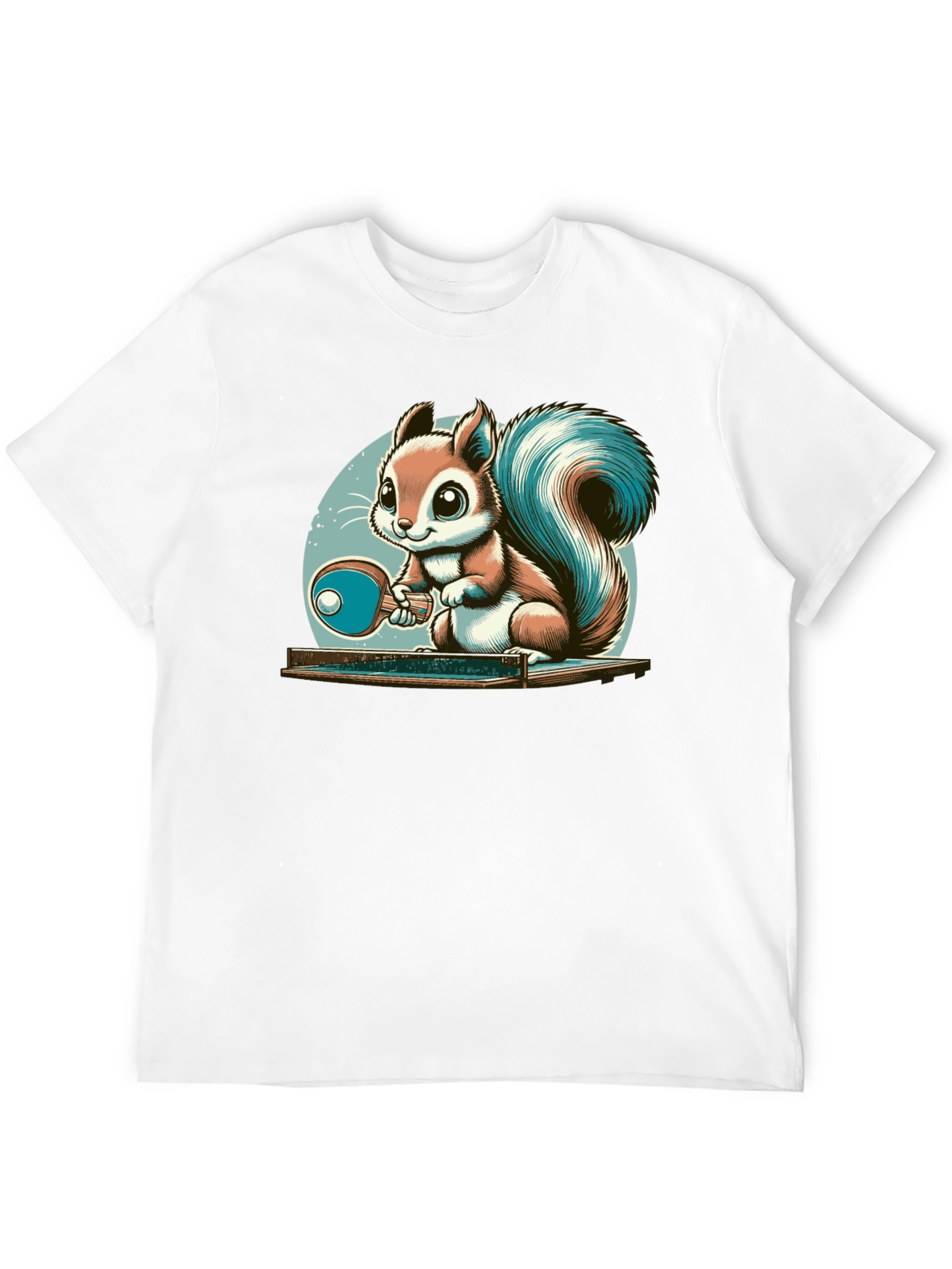 Squirrel Table Tennis T-Shirt