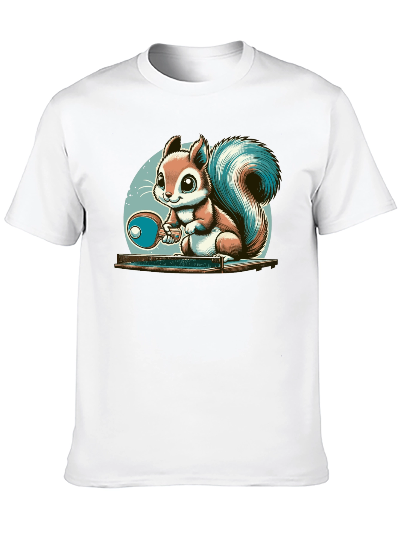 Squirrel Table Tennis T-Shirt