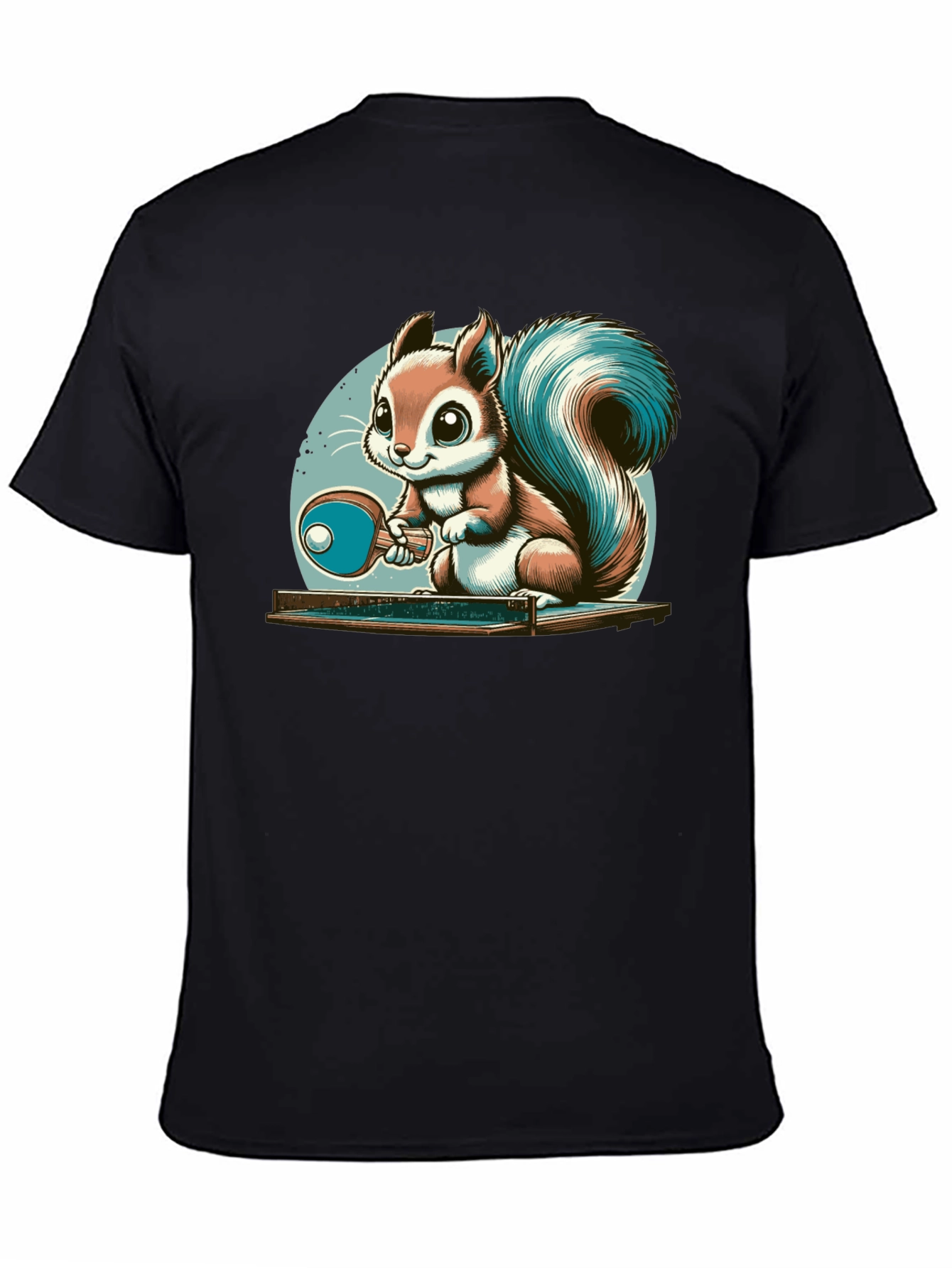 Squirrel Table Tennis T-Shirt