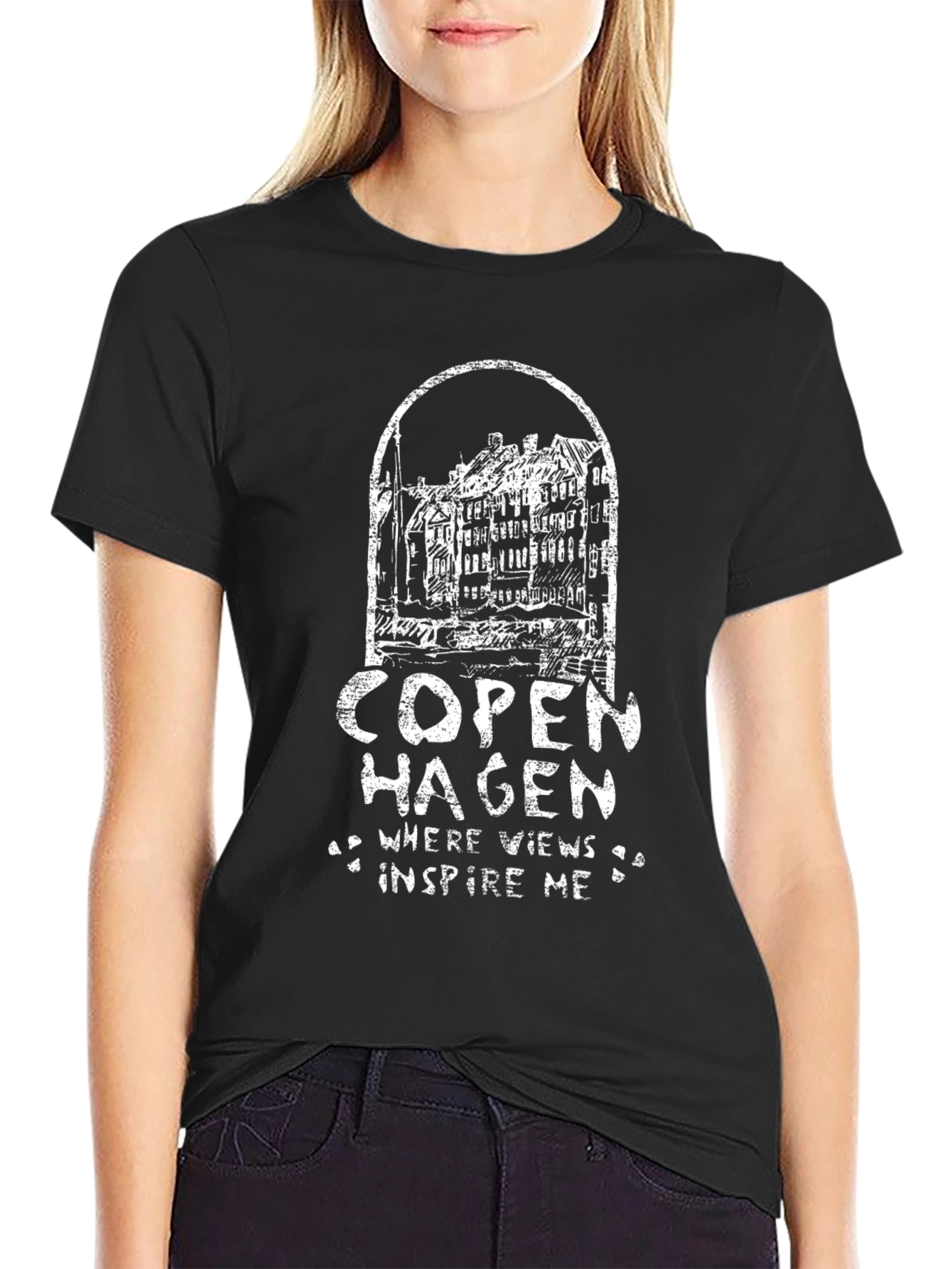 Copenhagen Graphic T-Shirt - Inspire Me Print