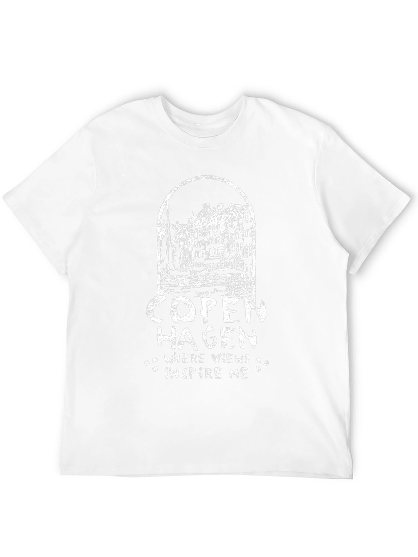 Copenhagen Graphic T-Shirt - Inspire Me Print