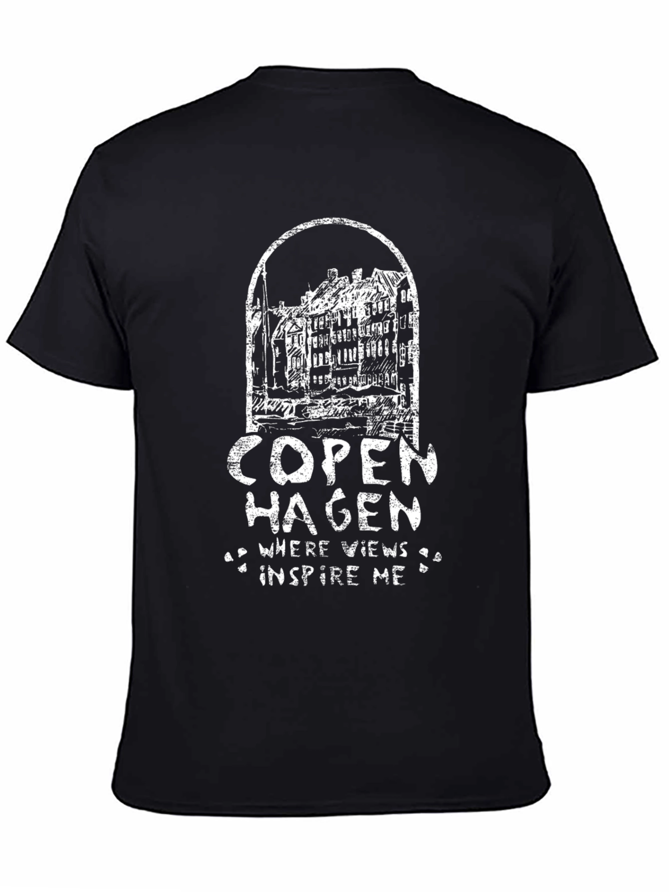 Copenhagen Graphic T-Shirt - Inspire Me Print