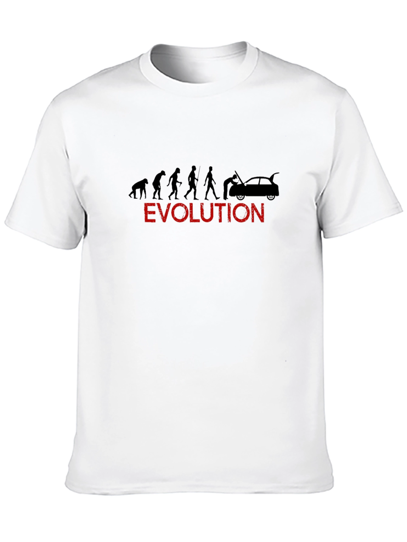 Evolution Mechanic T-Shirt - Black Graphic Tee