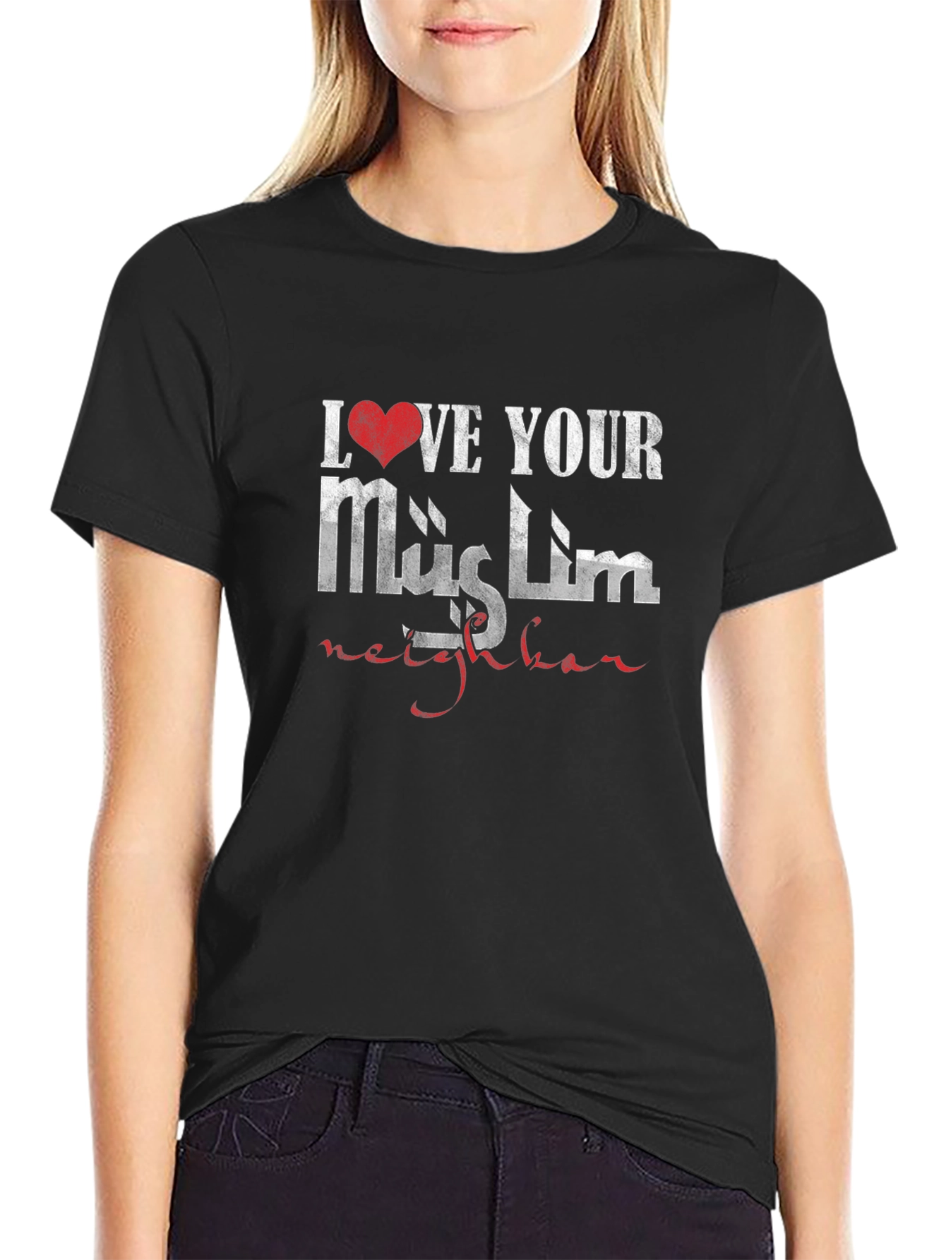 Love Your Muslim Neighbor Graphic T-Shirt
