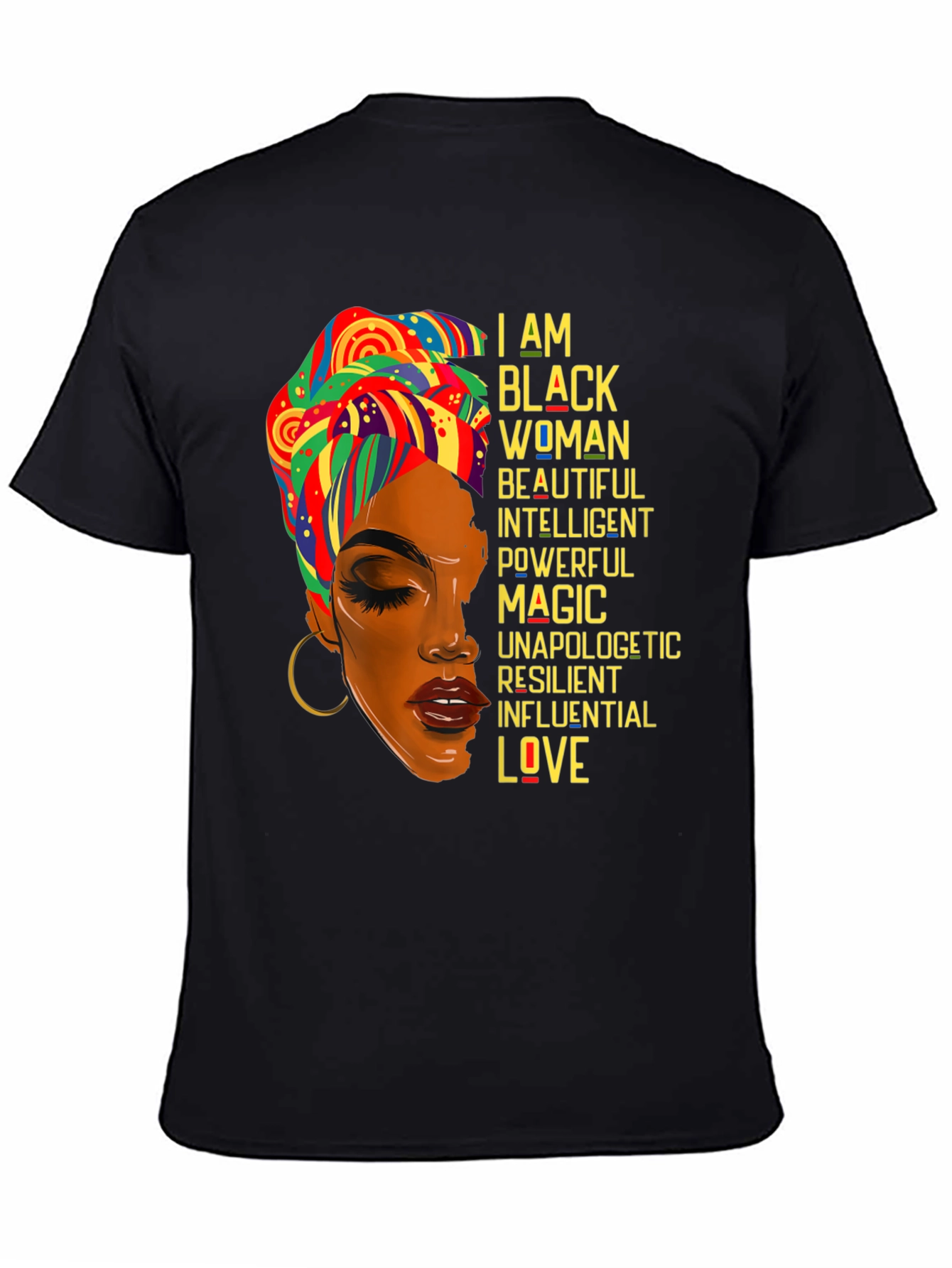 Black Woman Magic Graphic Tee