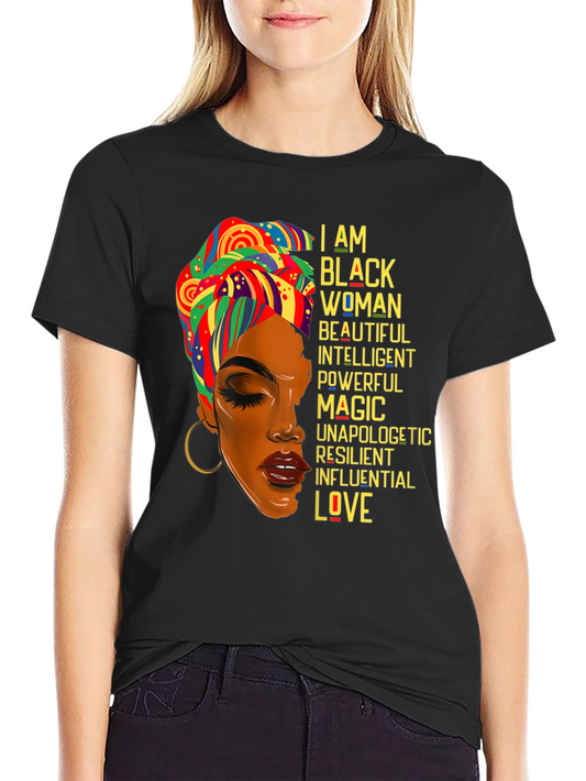 Black Woman Magic Graphic Tee