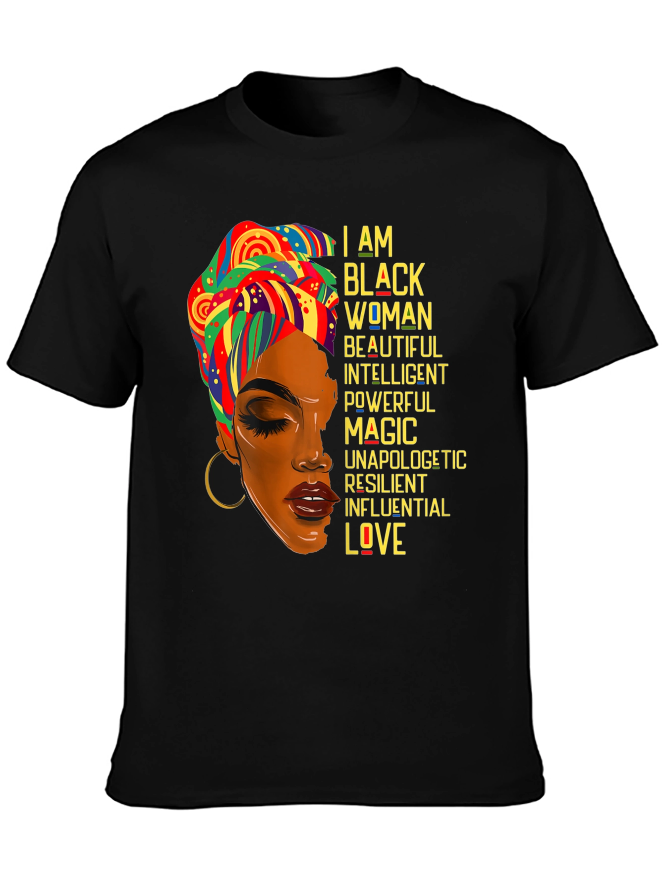Black Woman Magic Graphic Tee