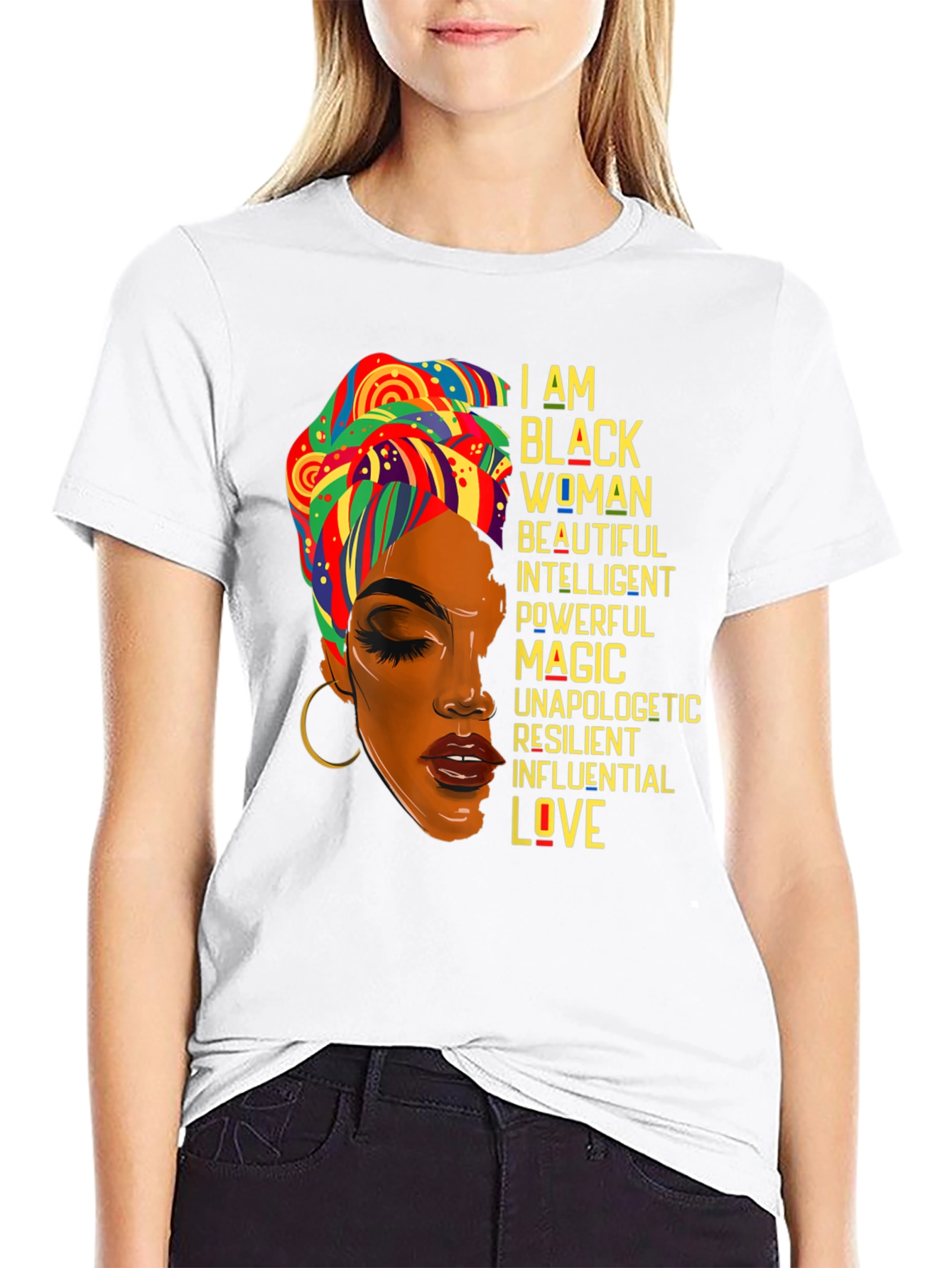 Black Woman Magic Graphic Tee