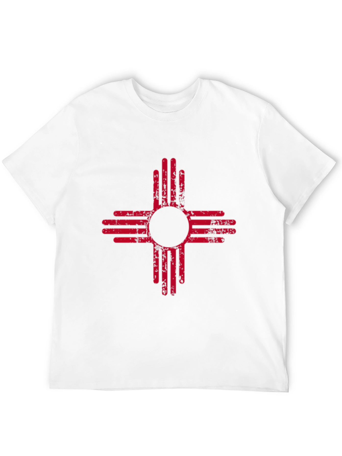 New Mexico Zia Symbol Graphic Tee - Black