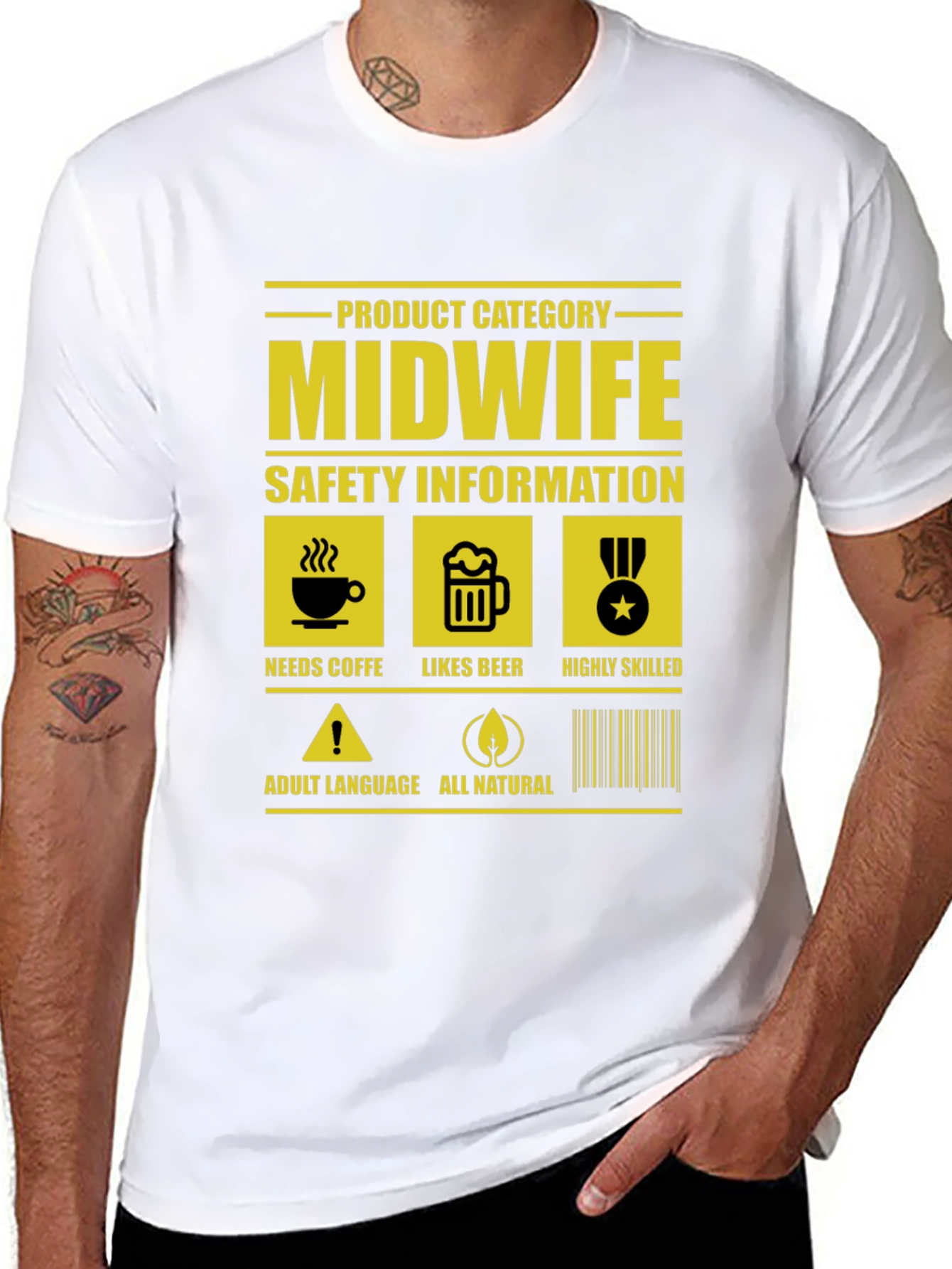 Midwife Product Category Funny T-Shirt