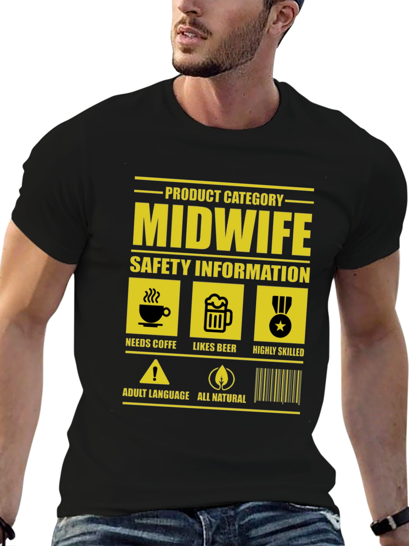 Midwife Product Category Funny T-Shirt