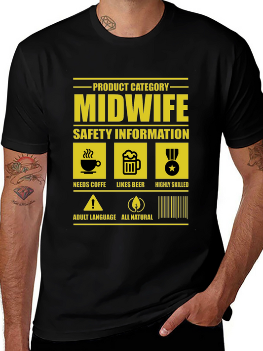 Midwife Product Category Funny T-Shirt
