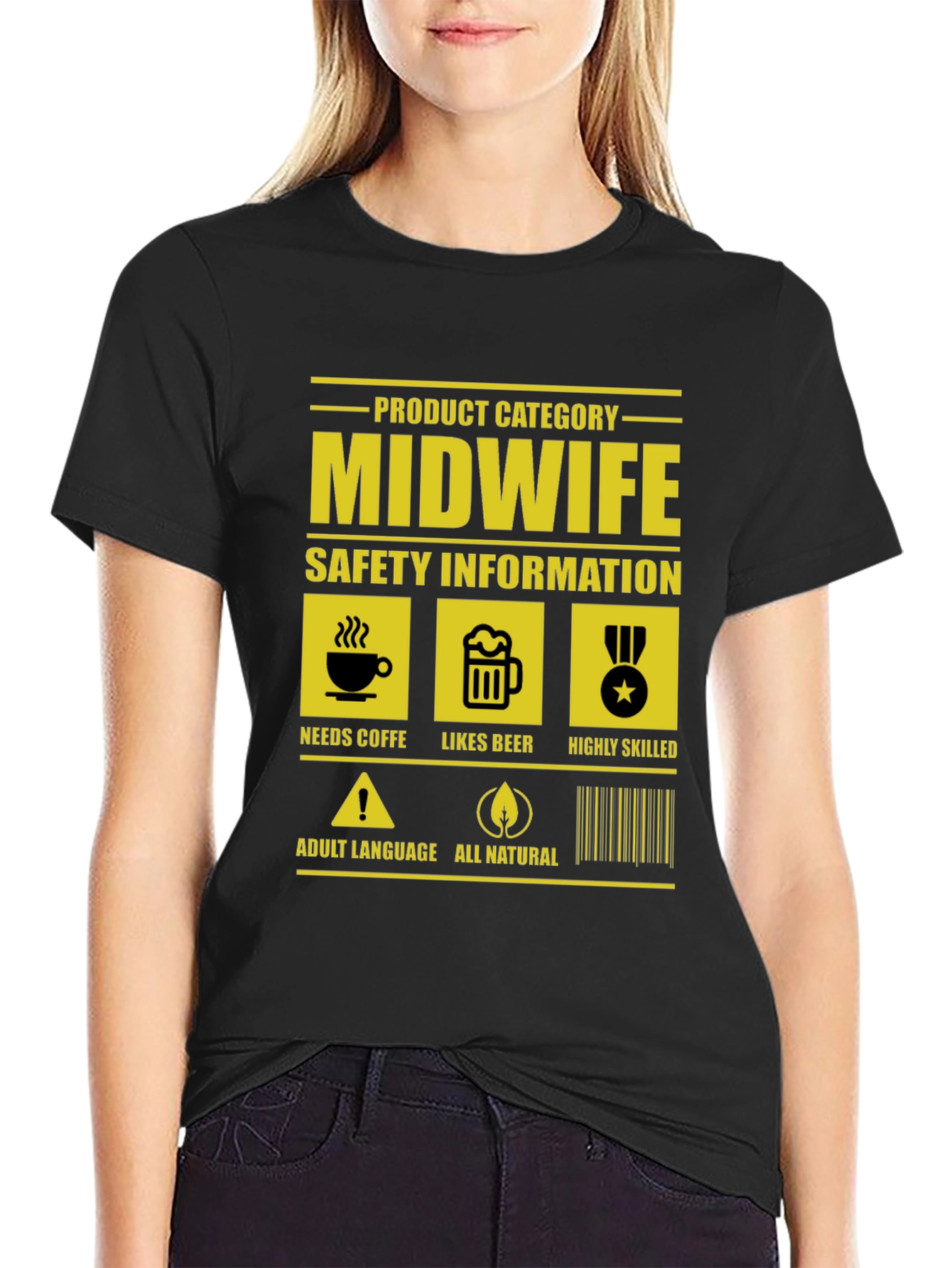 Midwife Product Category Funny T-Shirt