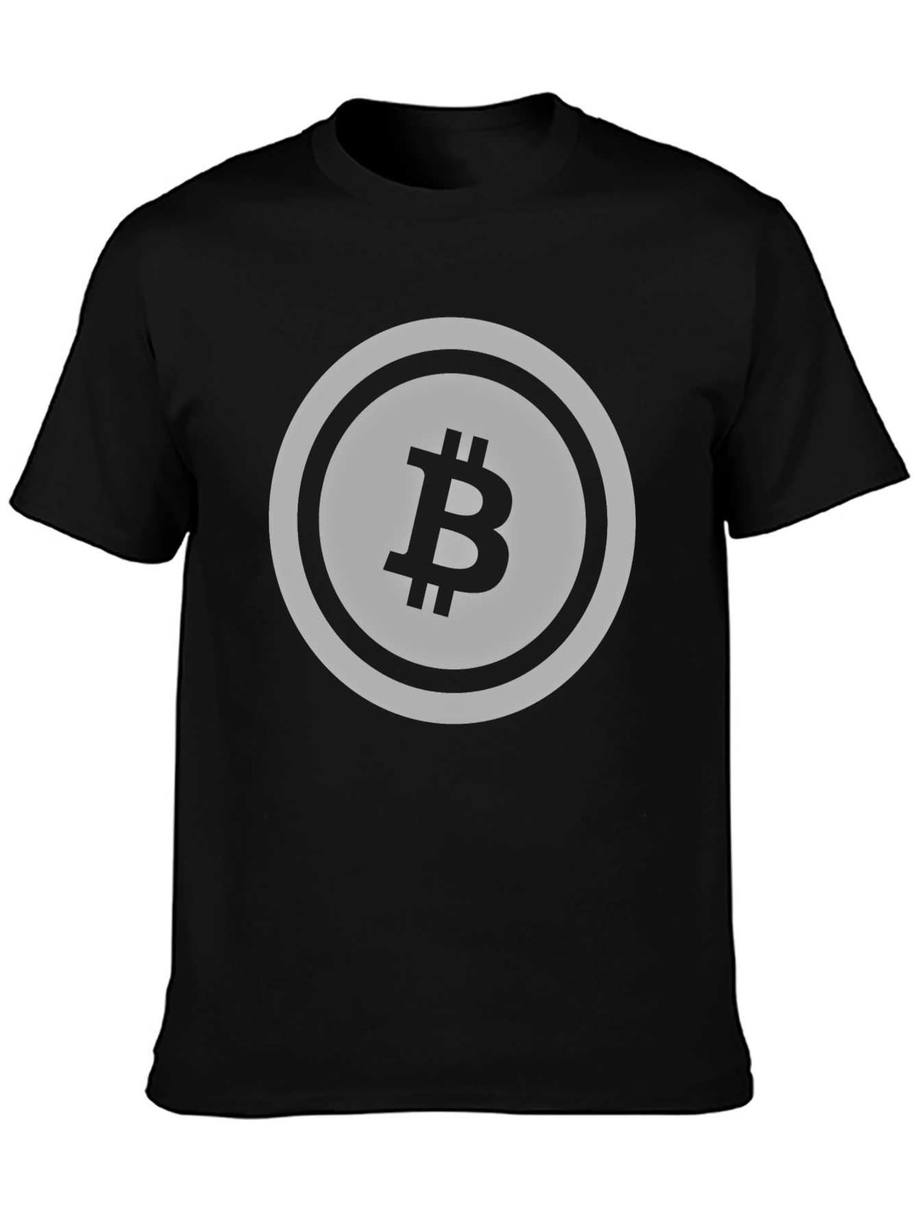 Bitcoin Logo Graphic T-Shirt - Crypto Currency Tee