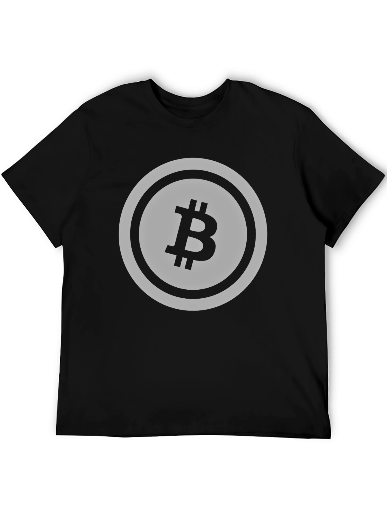 Bitcoin Logo Graphic T-Shirt - Crypto Currency Tee