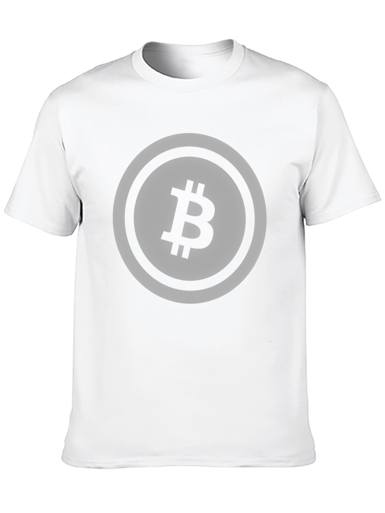 Bitcoin Logo Graphic T-Shirt - Crypto Currency Tee