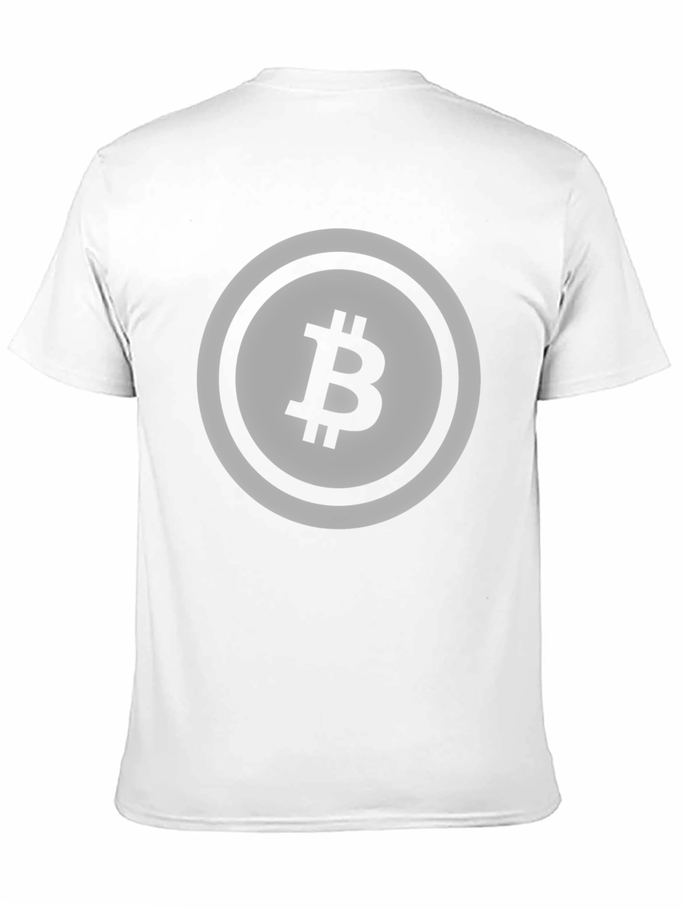 Bitcoin Logo Graphic T-Shirt - Crypto Currency Tee