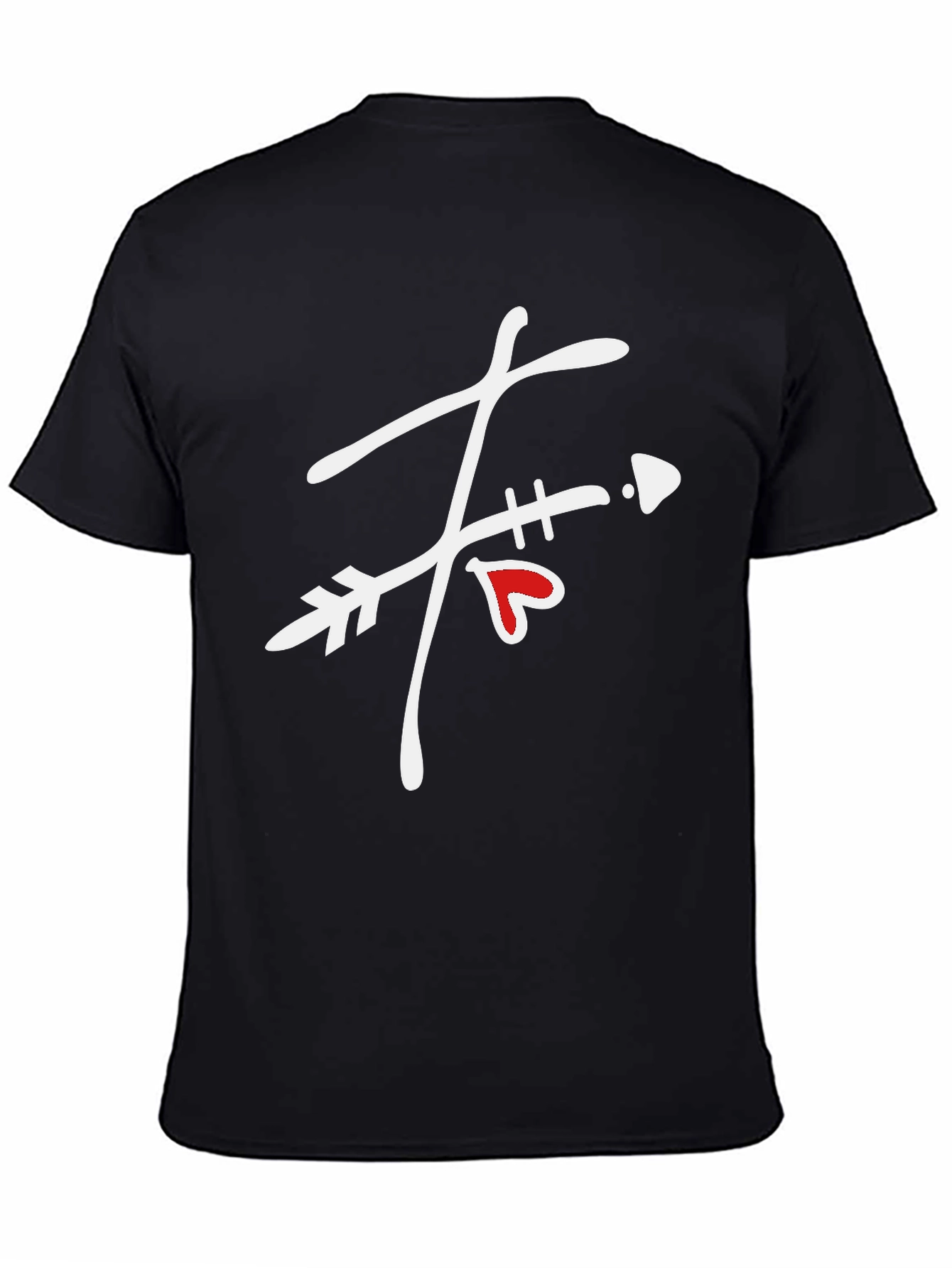 Arrow Heart T-Shirt - Modern Graphic Tee