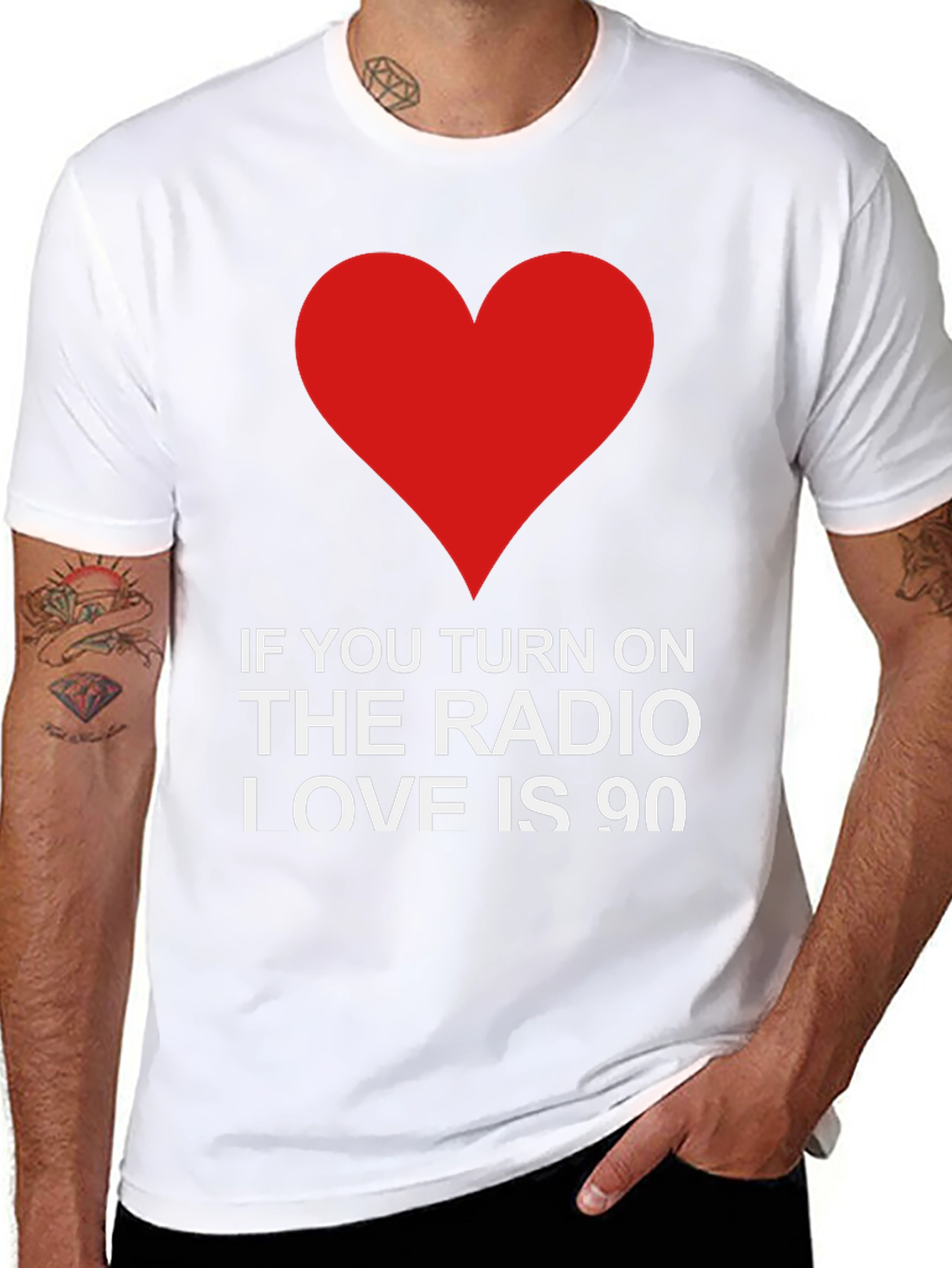Radio Love Graphic Tee