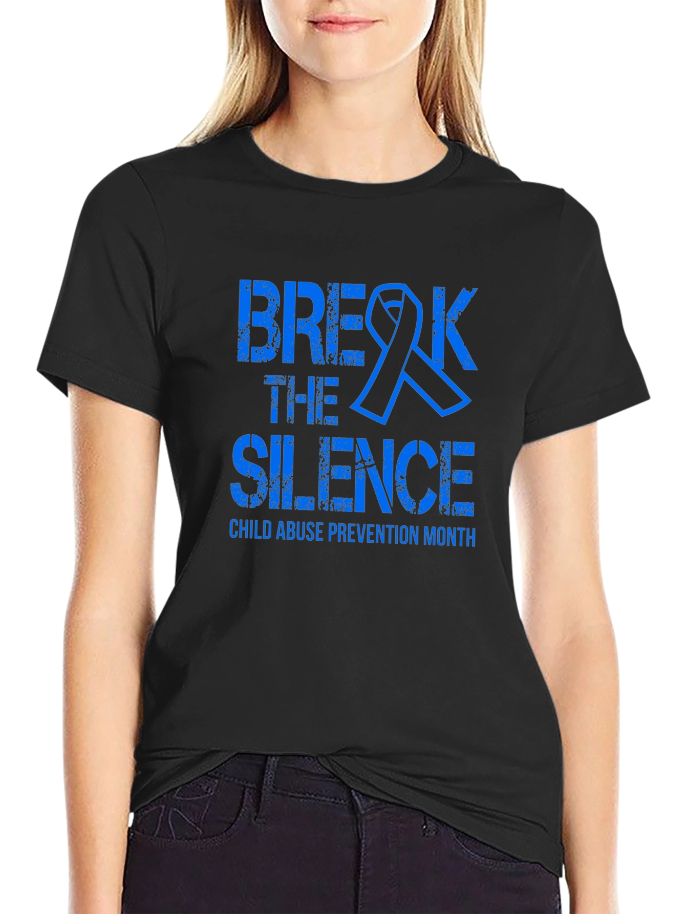 Break the Silence Child Abuse Prevention T-Shirt