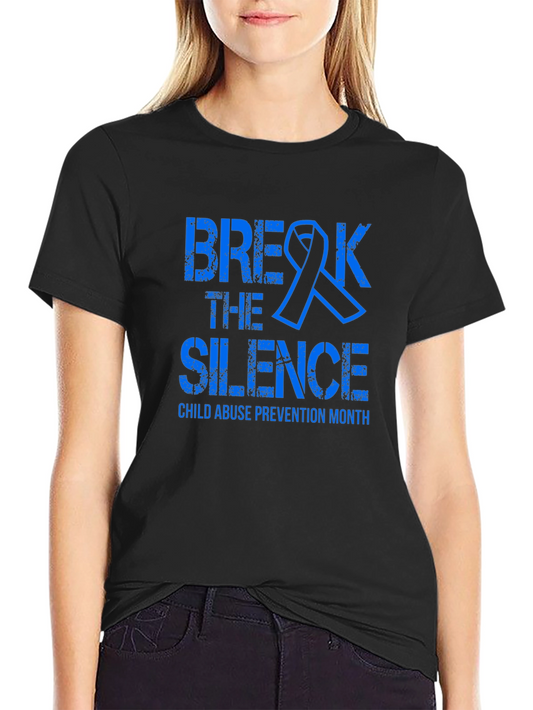 Break the Silence Child Abuse Prevention T-Shirt