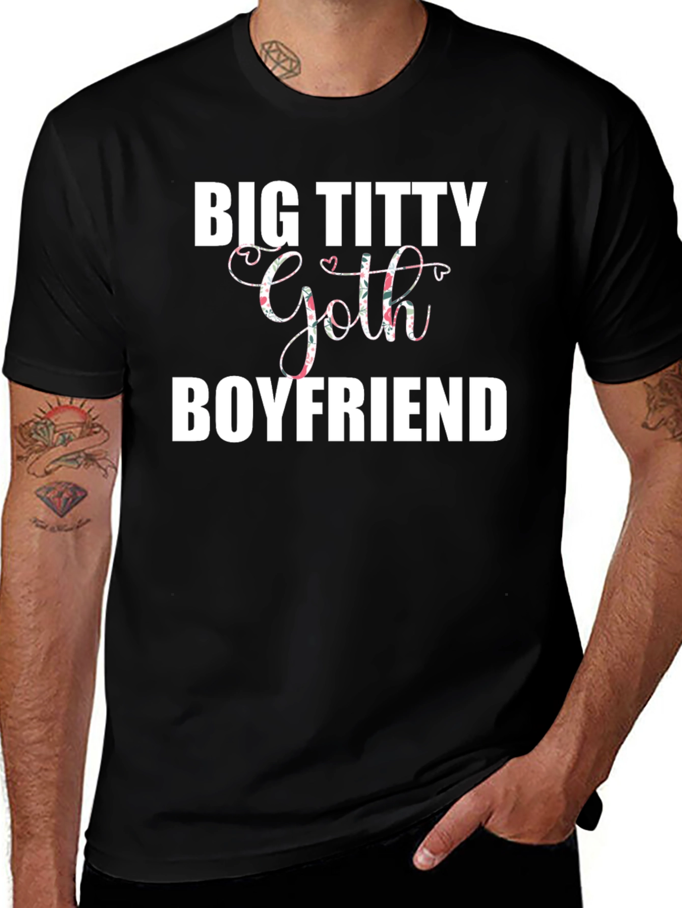 Big Titty Goth Boyfriend Graphic Tee