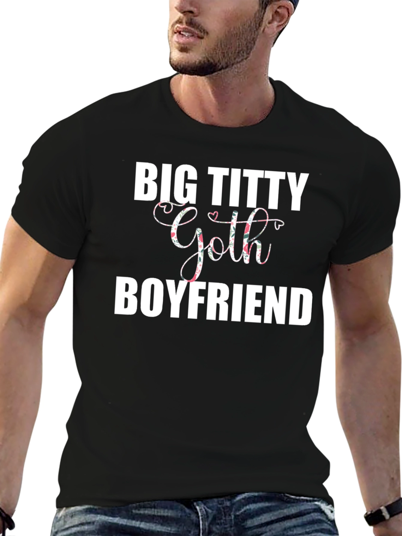 Big Titty Goth Boyfriend Graphic Tee