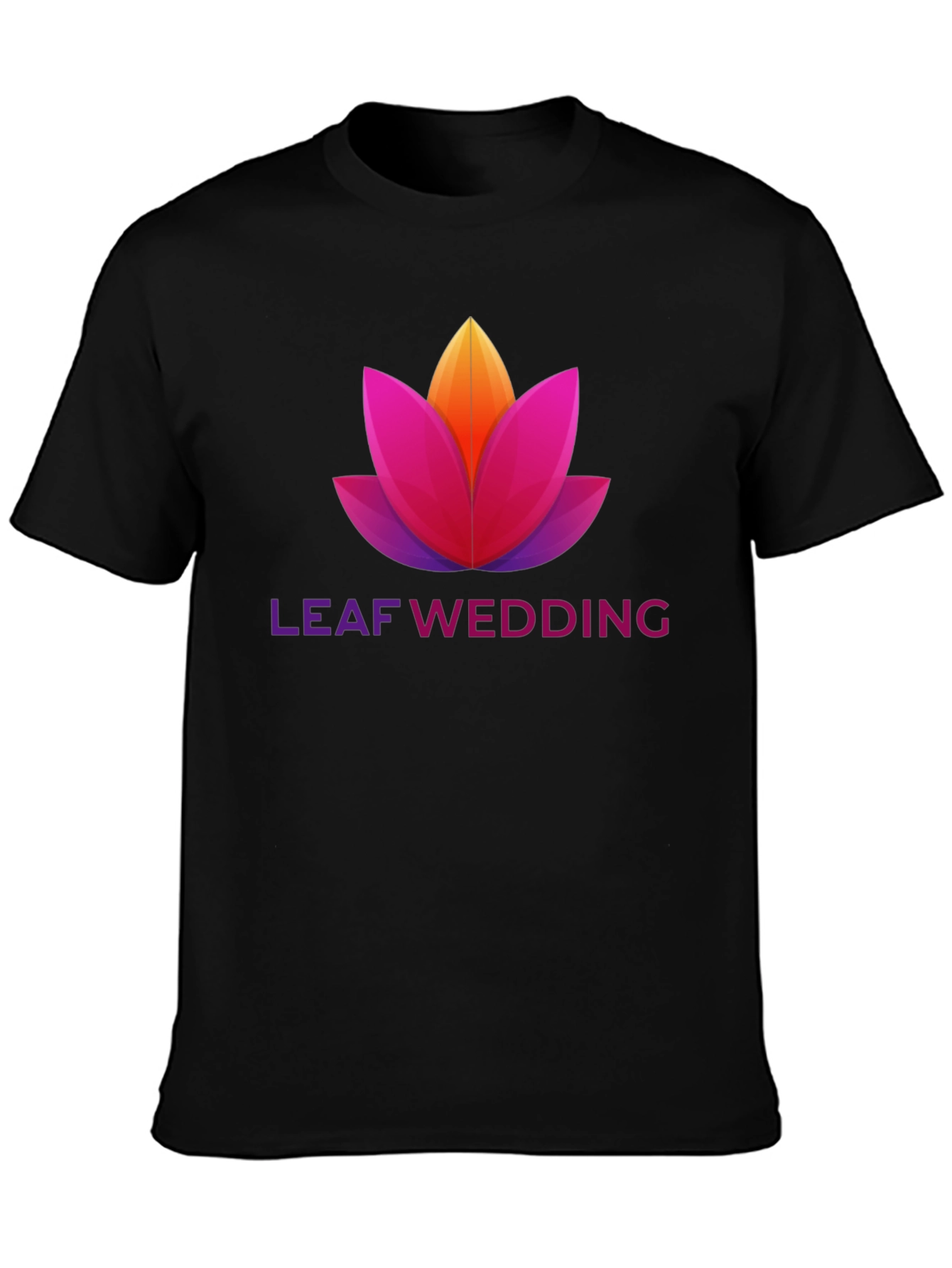 Leaf Wedding Graphic T-Shirt